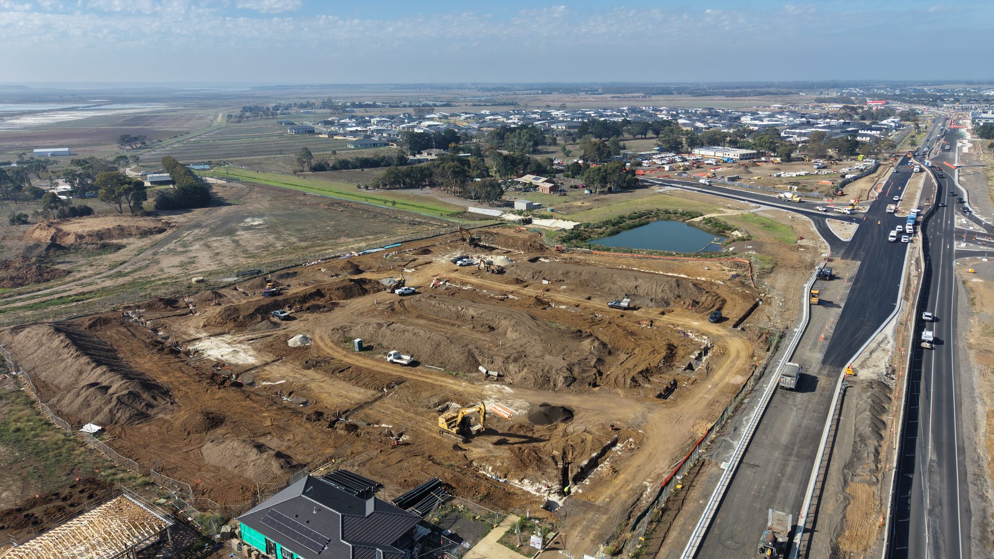 Haymont Armstrong Creek Estate - Charlemont Construction Progress