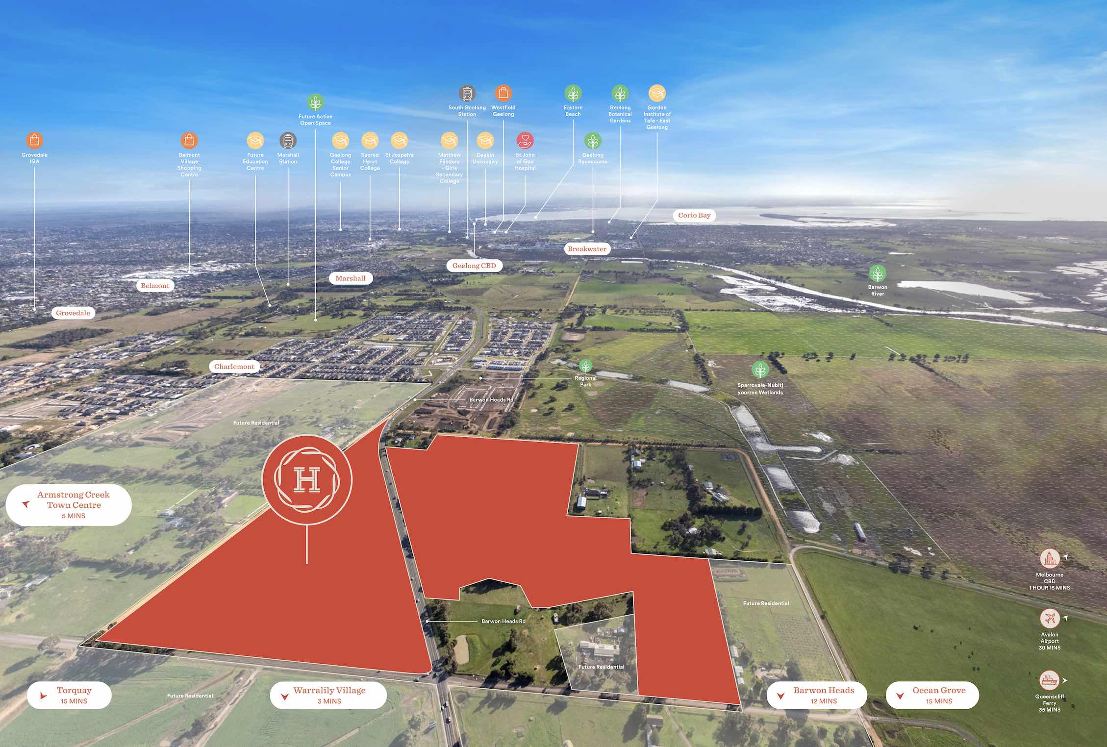 Haymont Estate - Charlemont Aerial