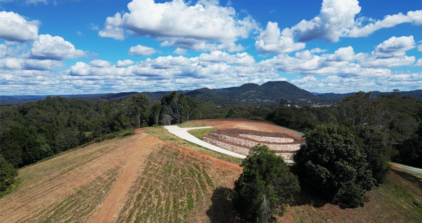 Hazelwood Estate - Eumundi Aerial