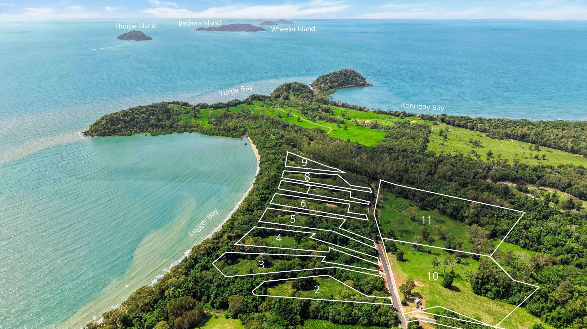 Headland Estate - South Mission Beach Aerial