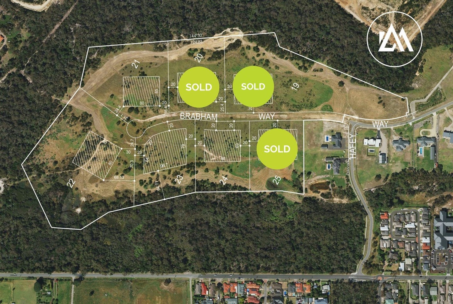 Heath Rural Estate - Langwarrin Aerial