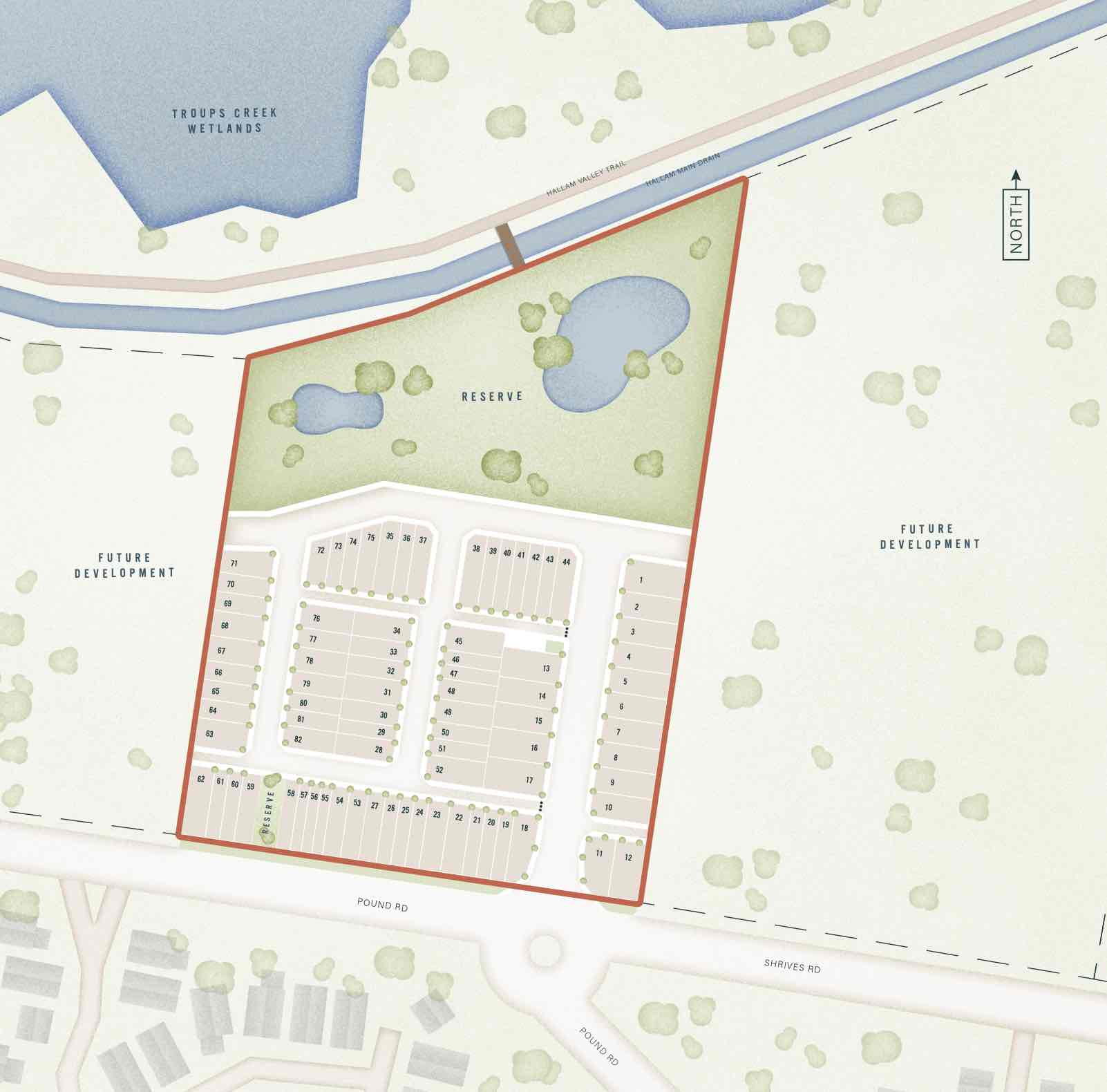 Heming On Pound Estate - Hampton Park Masterplan