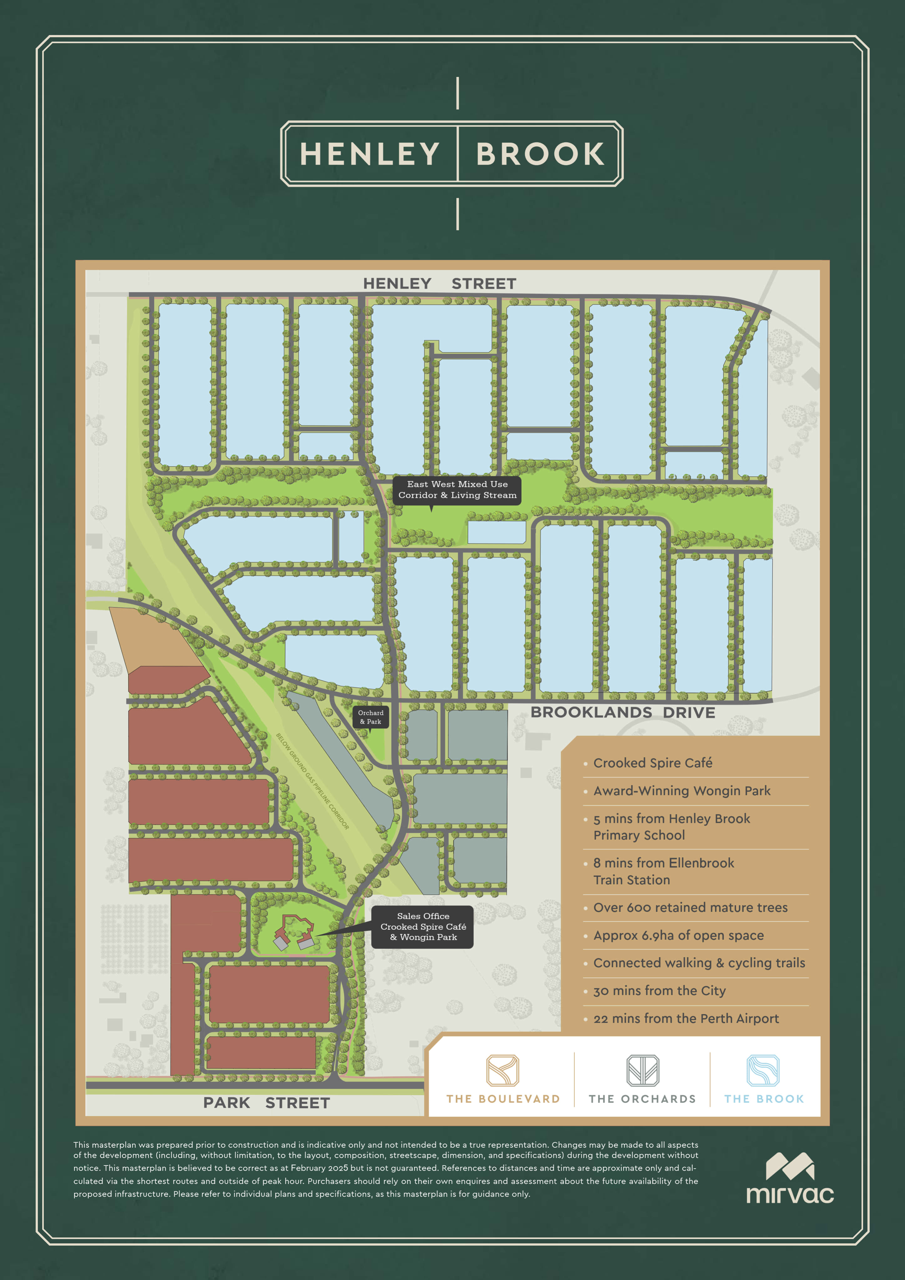 Henley Brook Estate - Henley Brook Masterplan