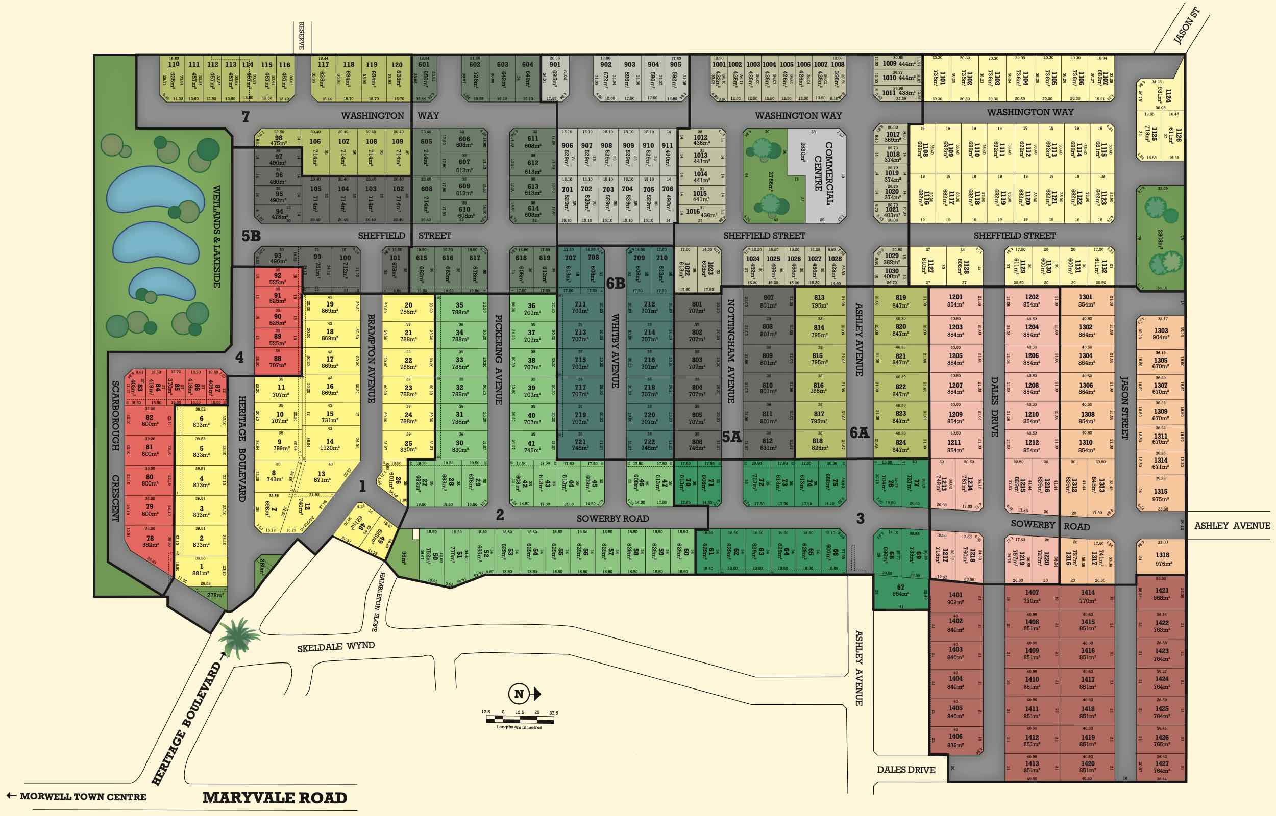 Heritage Boulevard Morwell Masterplan