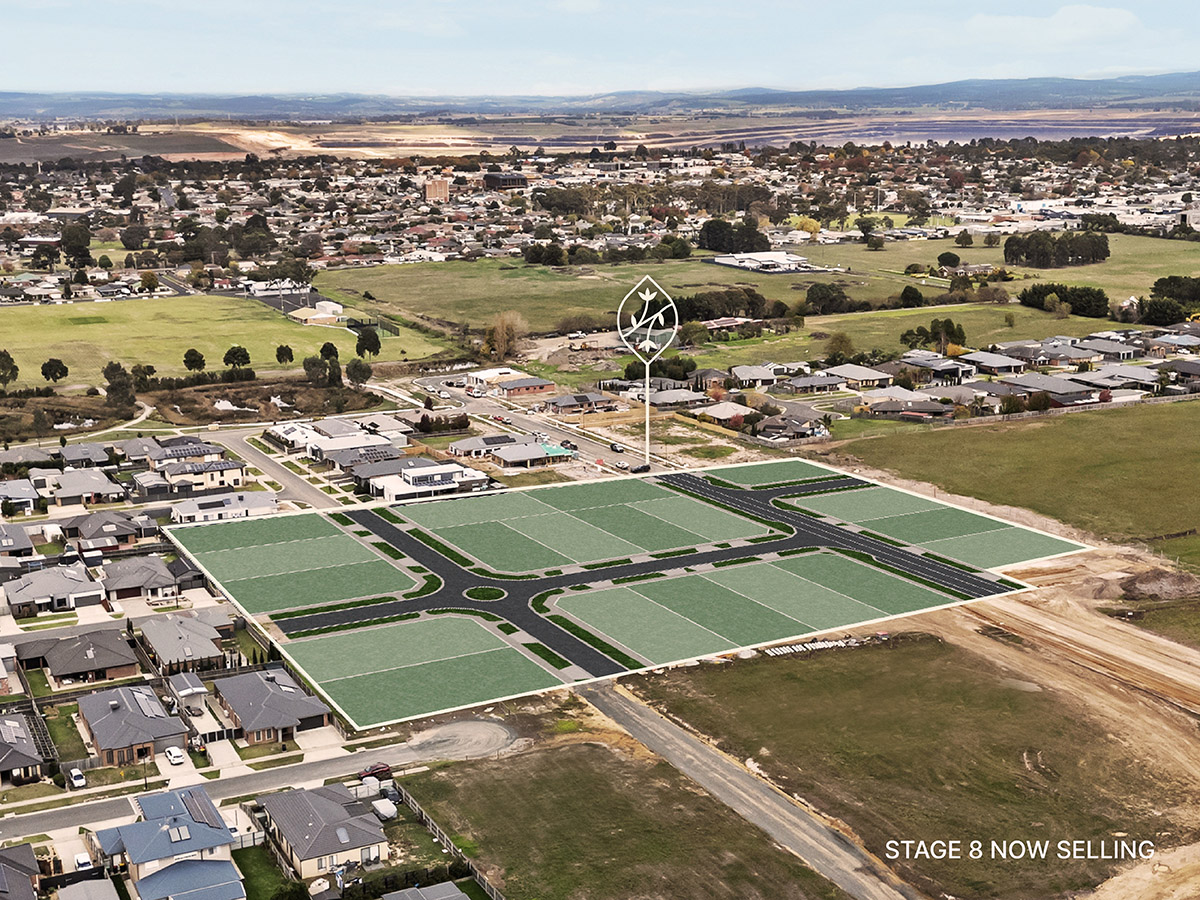 Heritage Place Estate - Morwell Aerial