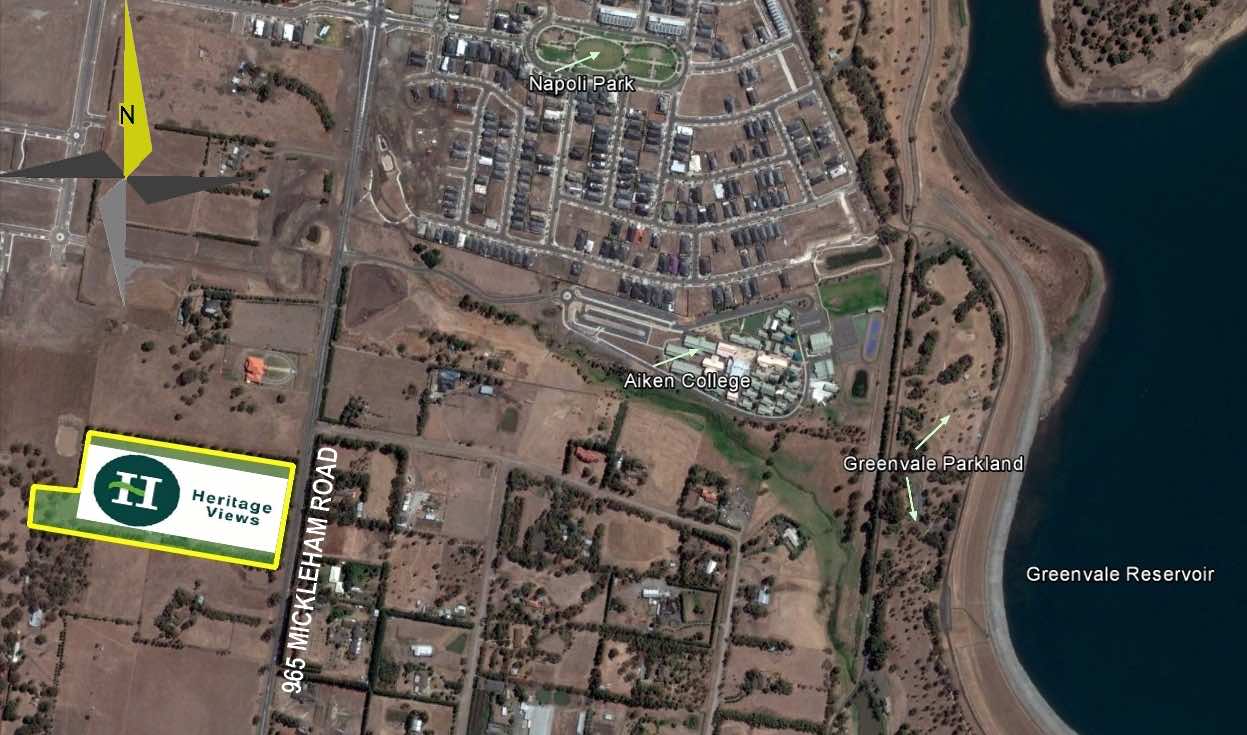 Heritage Views Estate - Greenvale Aerial