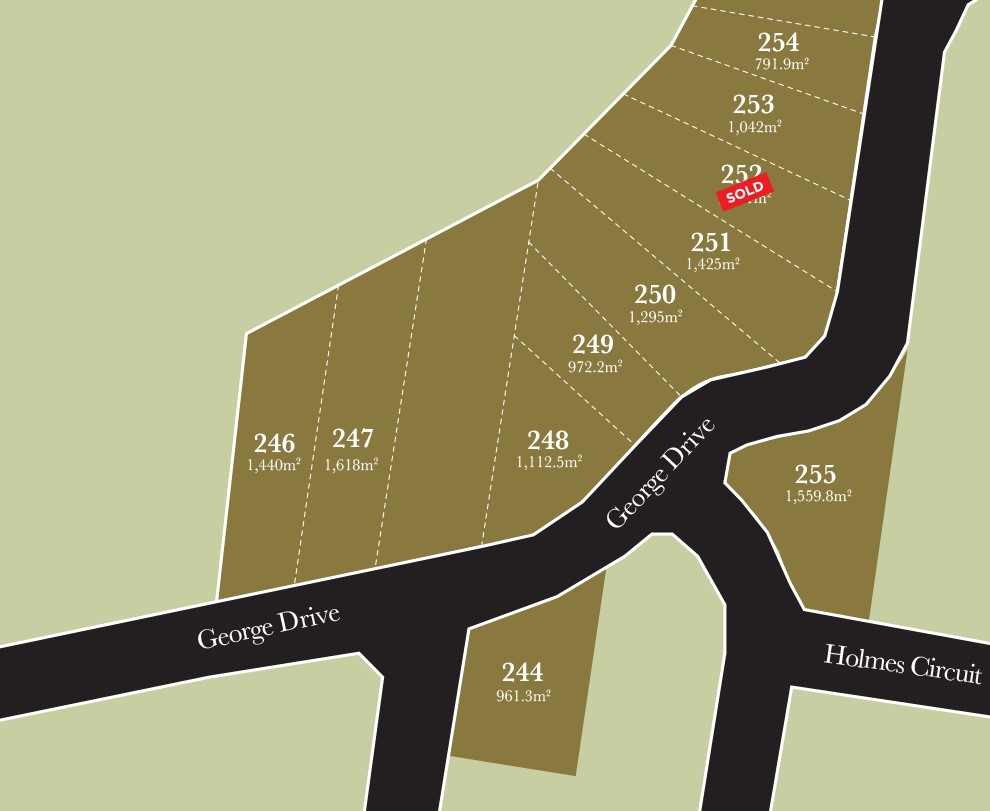 Hidden Valley Estate - Chilcotts Grass Stage Plan