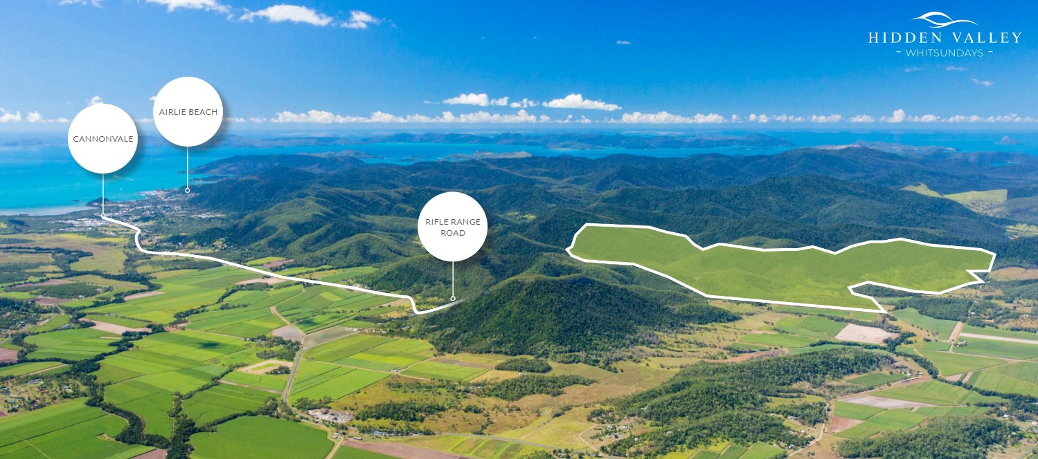 Hidden Valley Estate - Mount Marlow Aerial