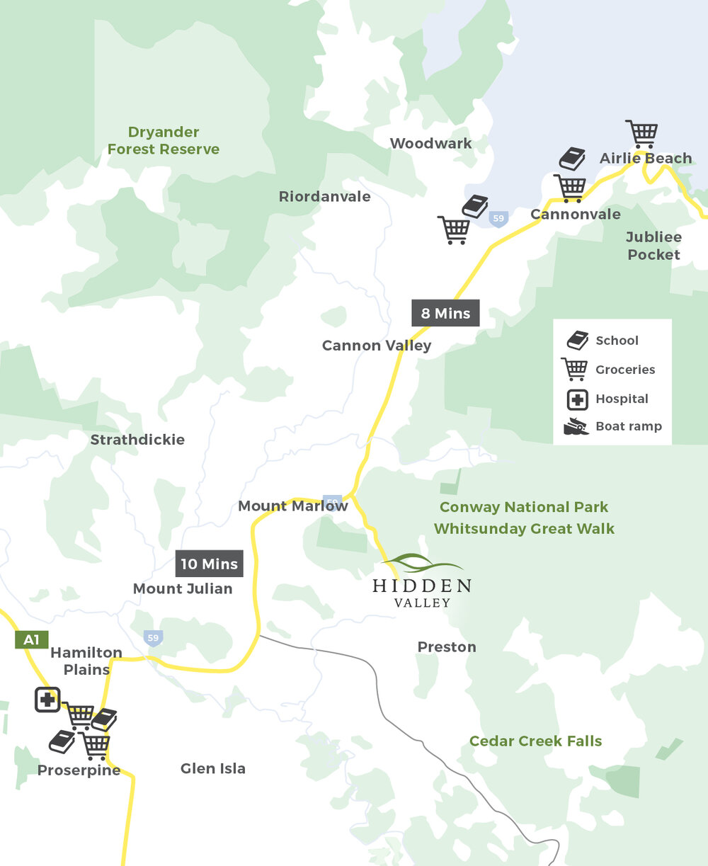 Hidden Valley Whitsunday Estate - Mount Marlow