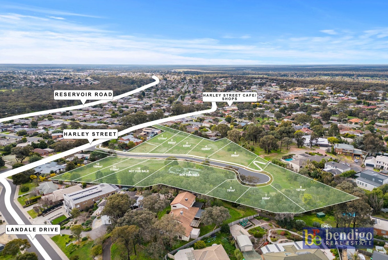 Highbury Court Estate - Strathdale Aerial