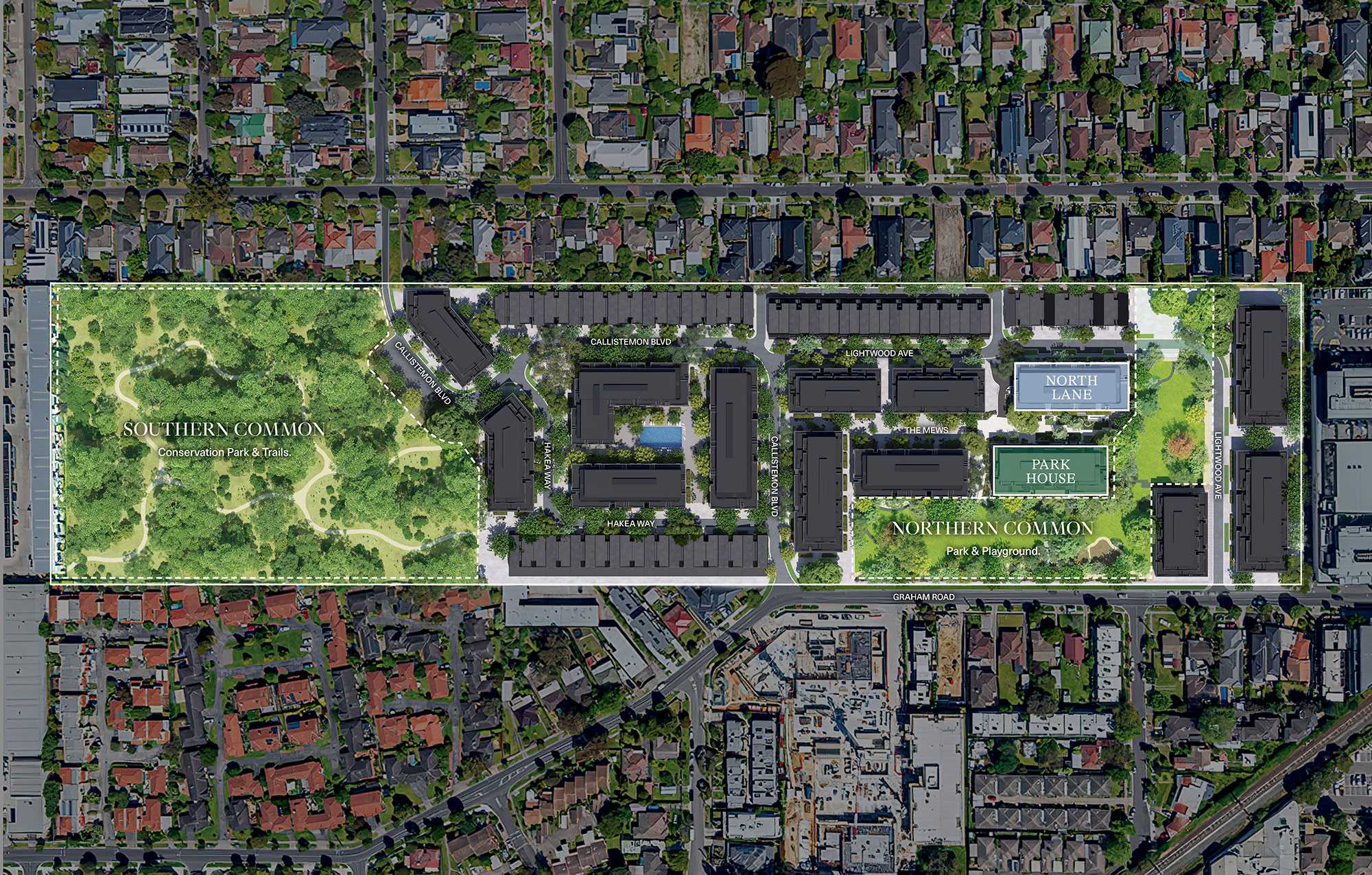 Highett Common Estate - Highett Masterplan