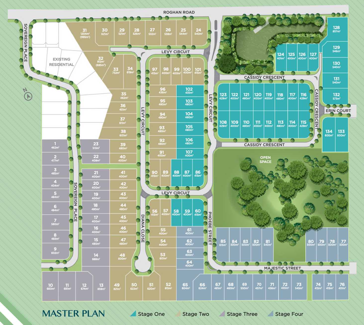 Highfields Estate - Bridgeman Downs Masterplan