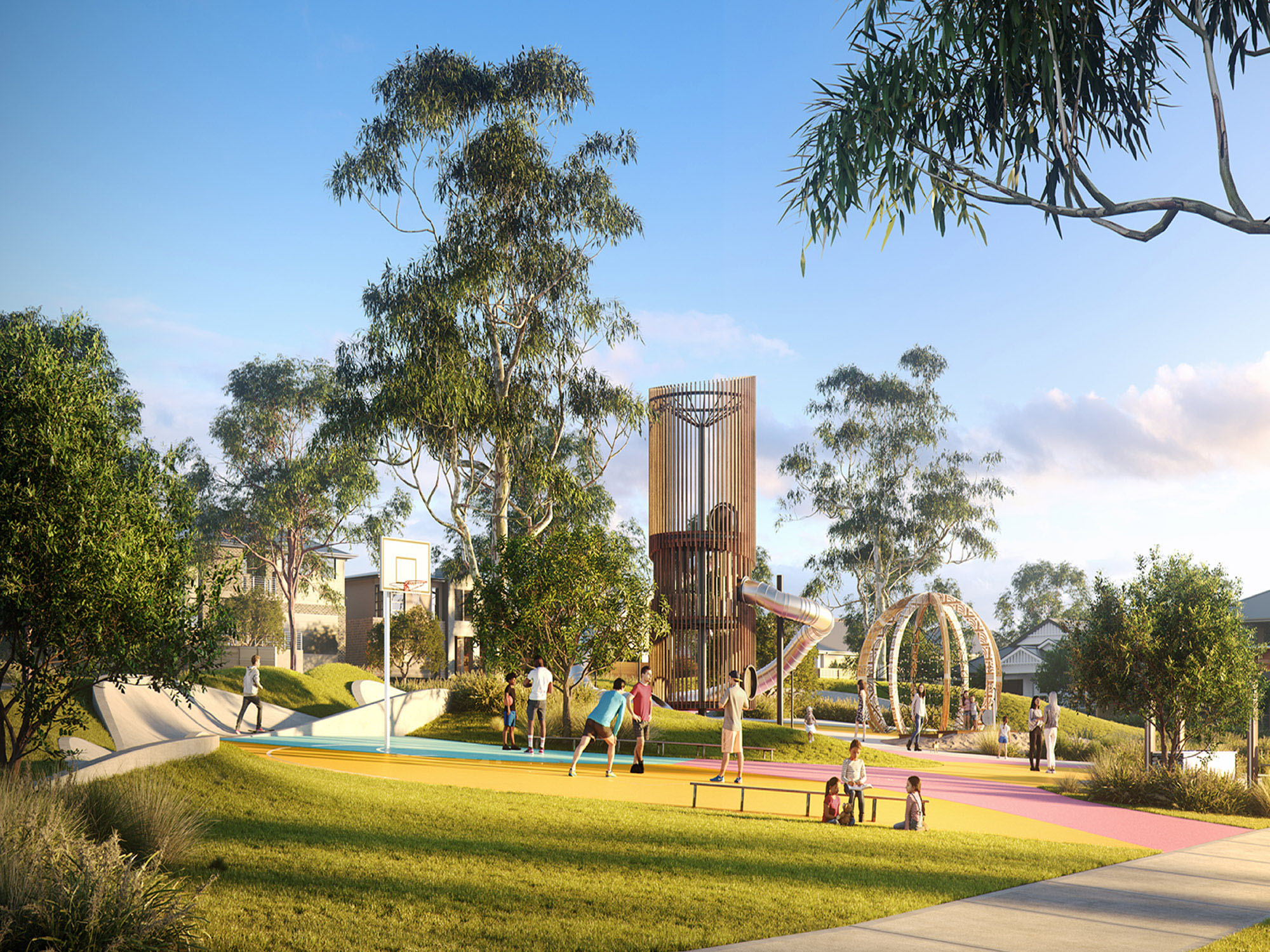 Highfields Estate - Droui Render