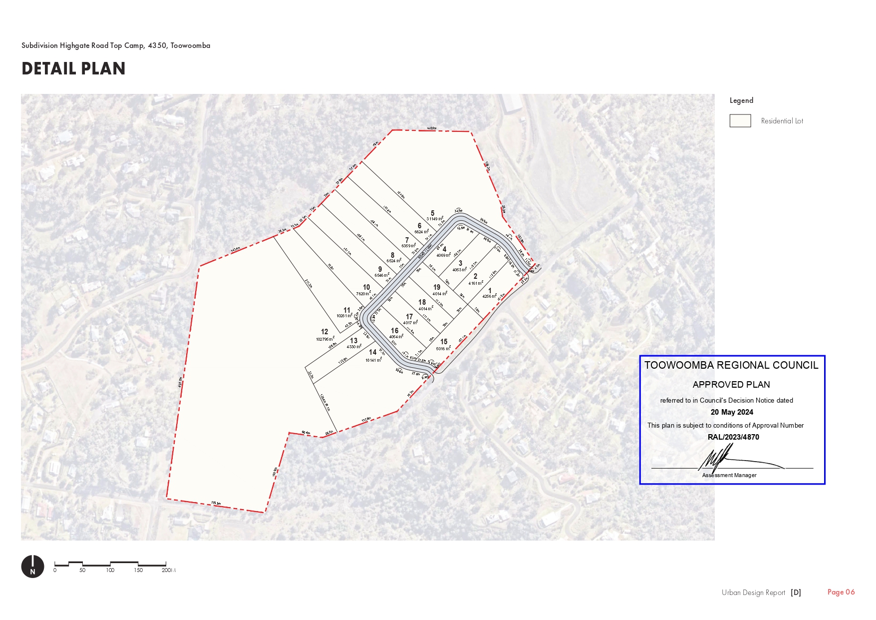 Highgate Road - Top Camp Masterplan