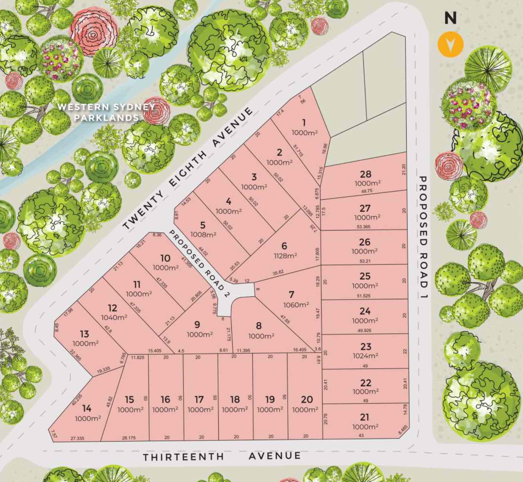 Highland Park Estate - Austral Masterplan