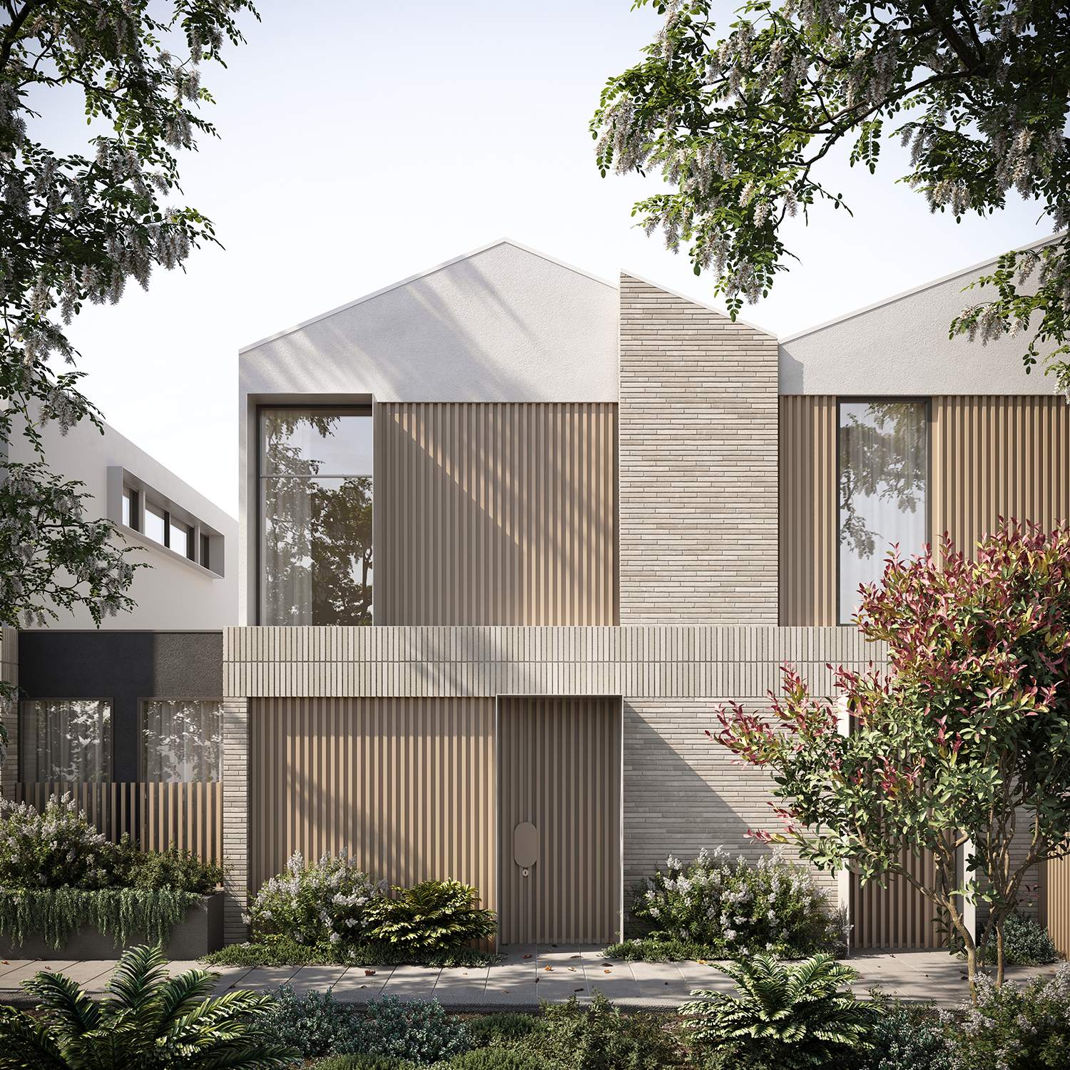 Highline Estate - Hawthorn Façade
