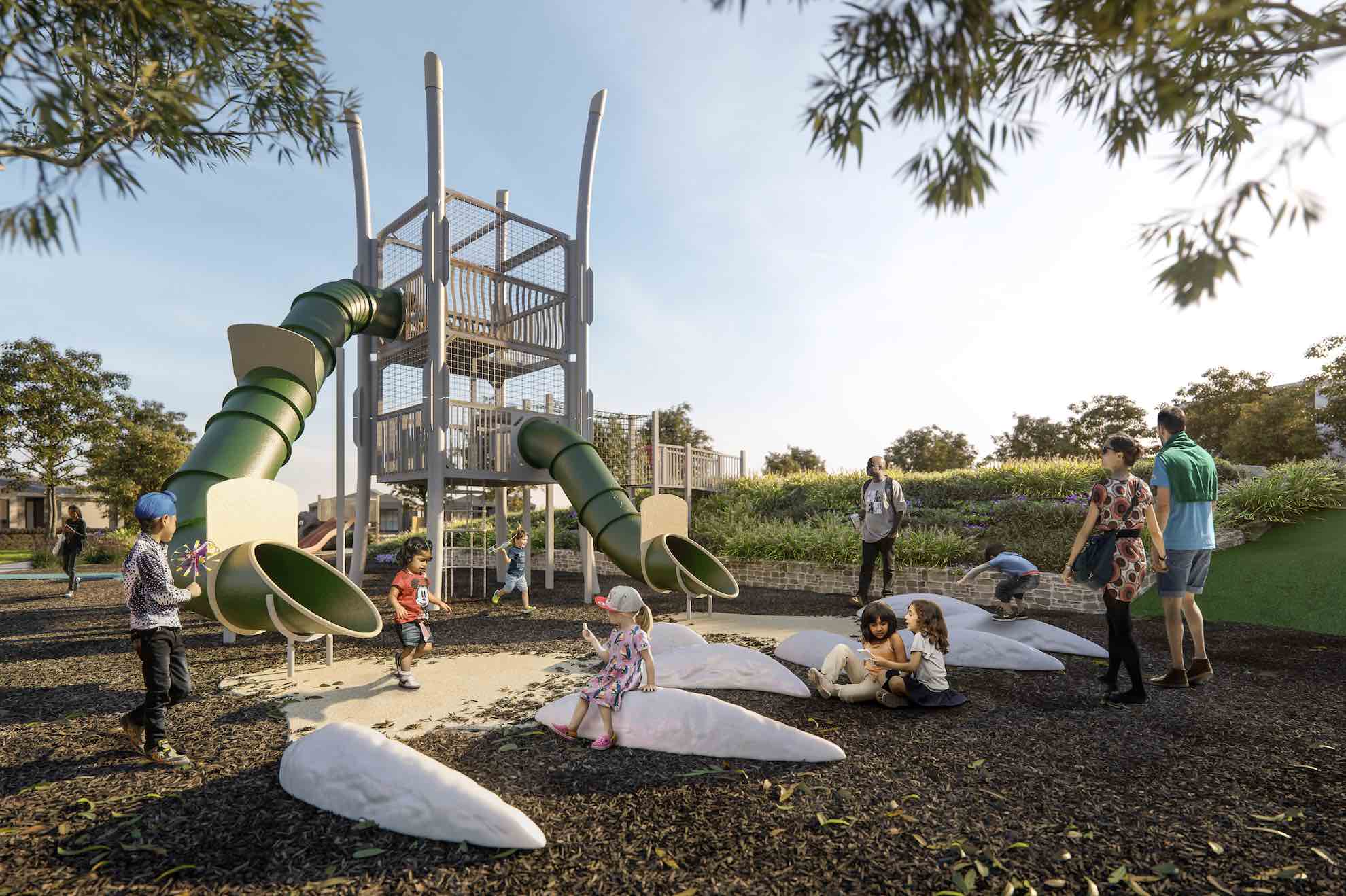 Highline Reserve Townhouses at Grandview - Mount Cottrell Playground