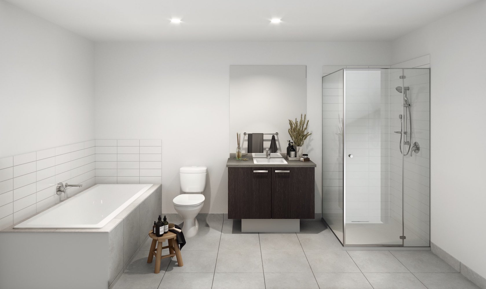 Highline Reserve Townhouses at Grandview - Truganina Bathroom Pepper