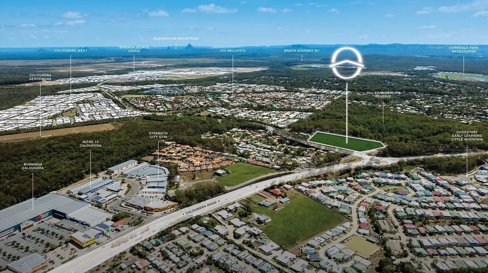 Highpoint Estate - Little Mountain Aerial