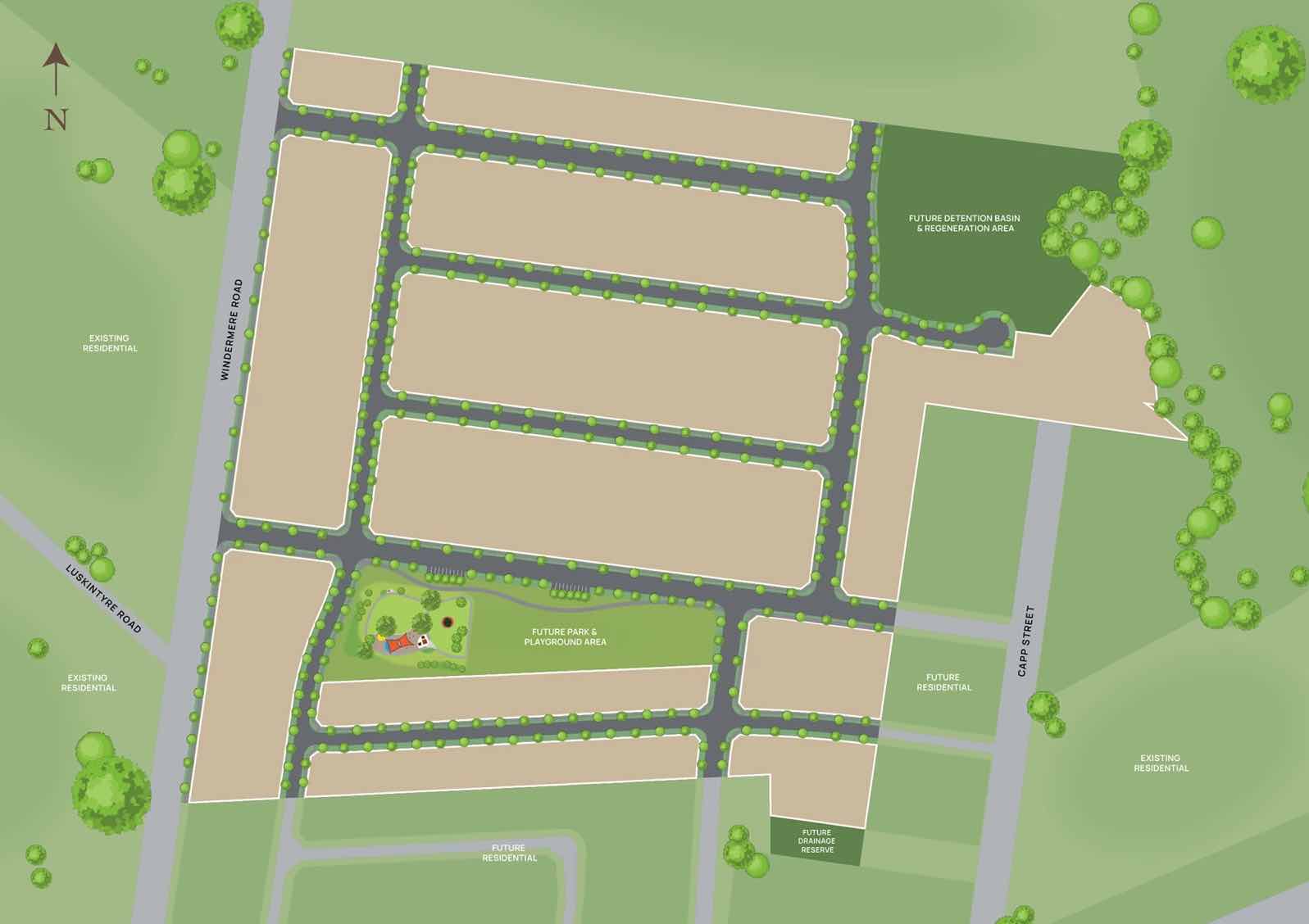 Hillcrest Estate - Lochinv Masterplan