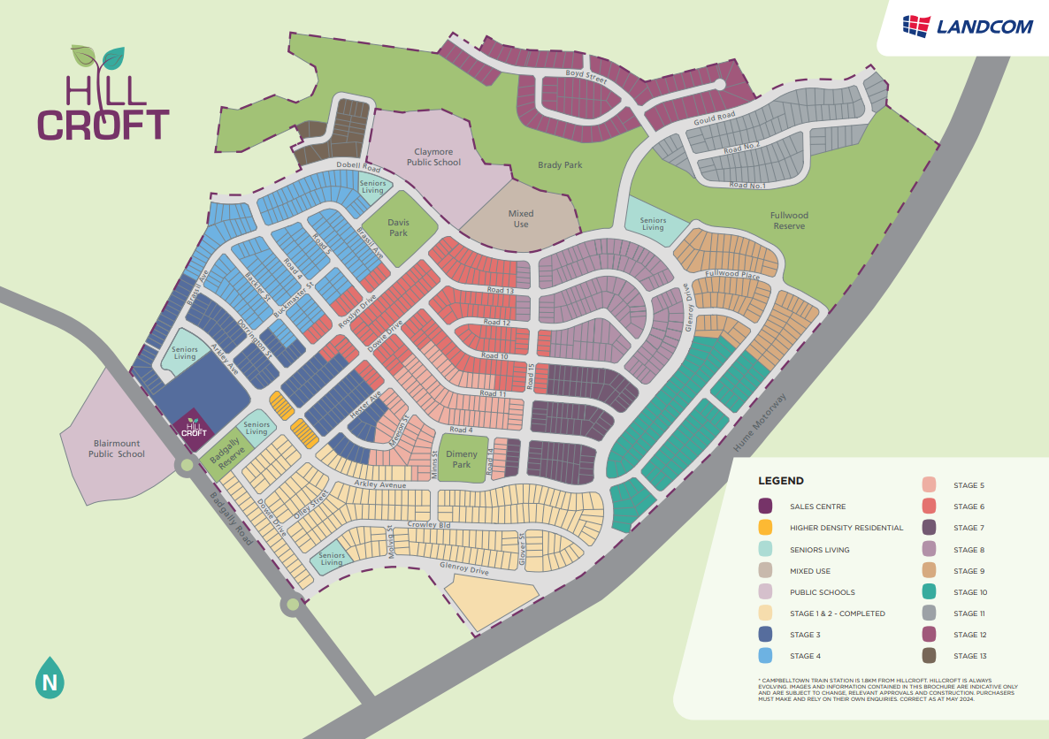 Hillcroft Estate - Claymore Masterplan