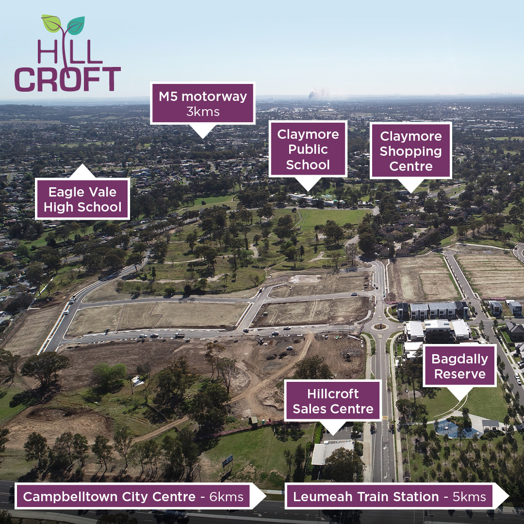 Hillcroft Estate - Claymore Aerial