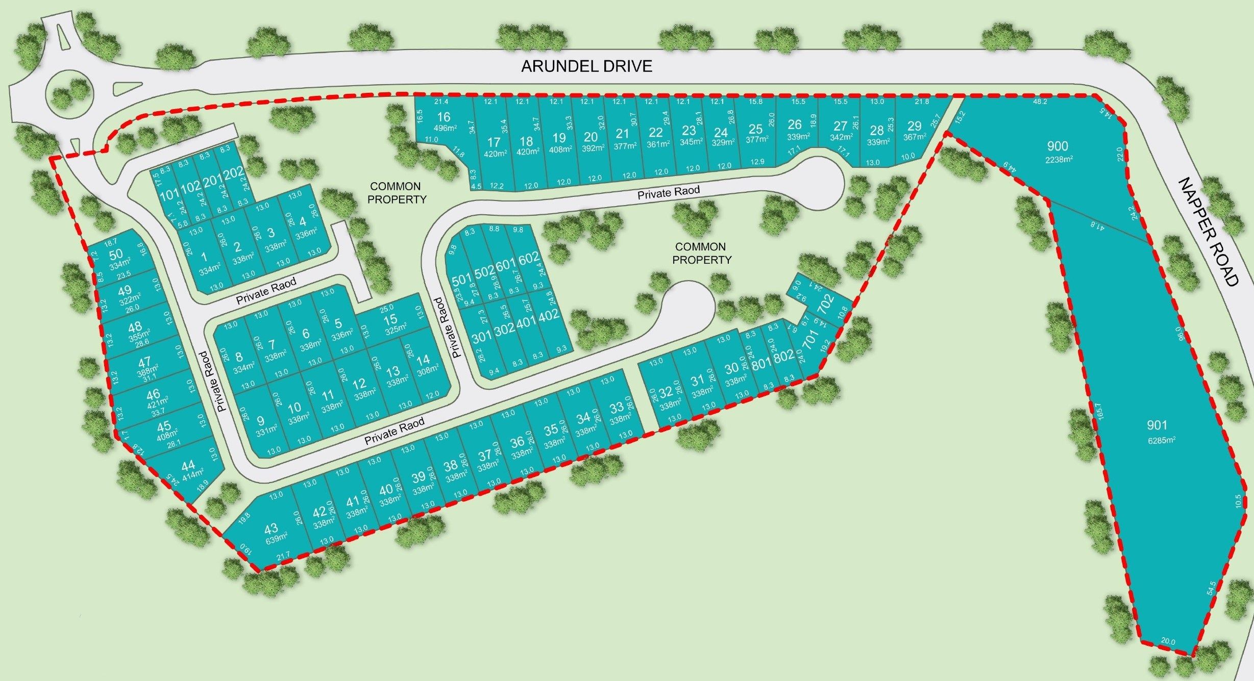 Hillsborough Green Estate - Arundel Masterplan