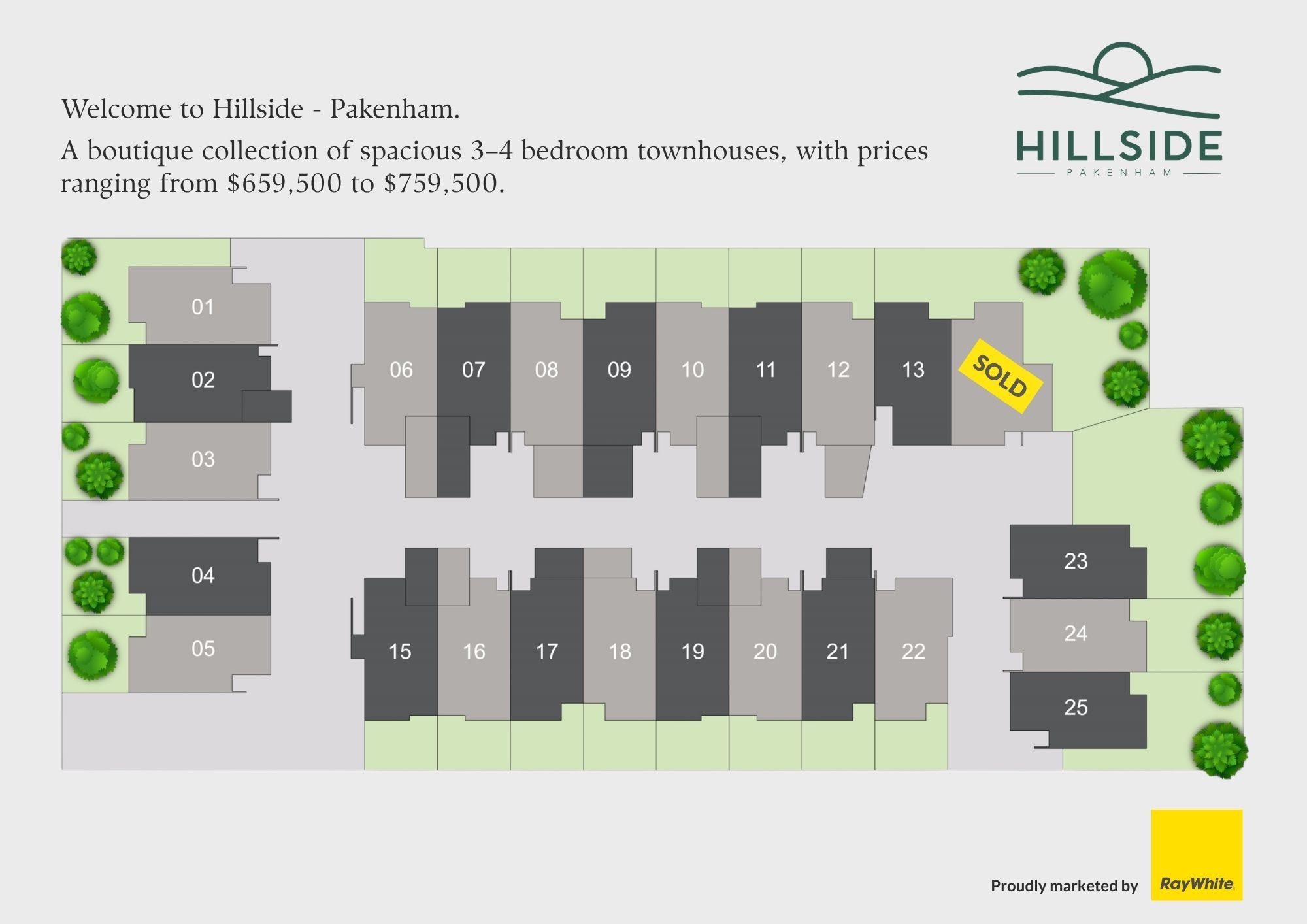 Hillside - Pakenham Floorplan