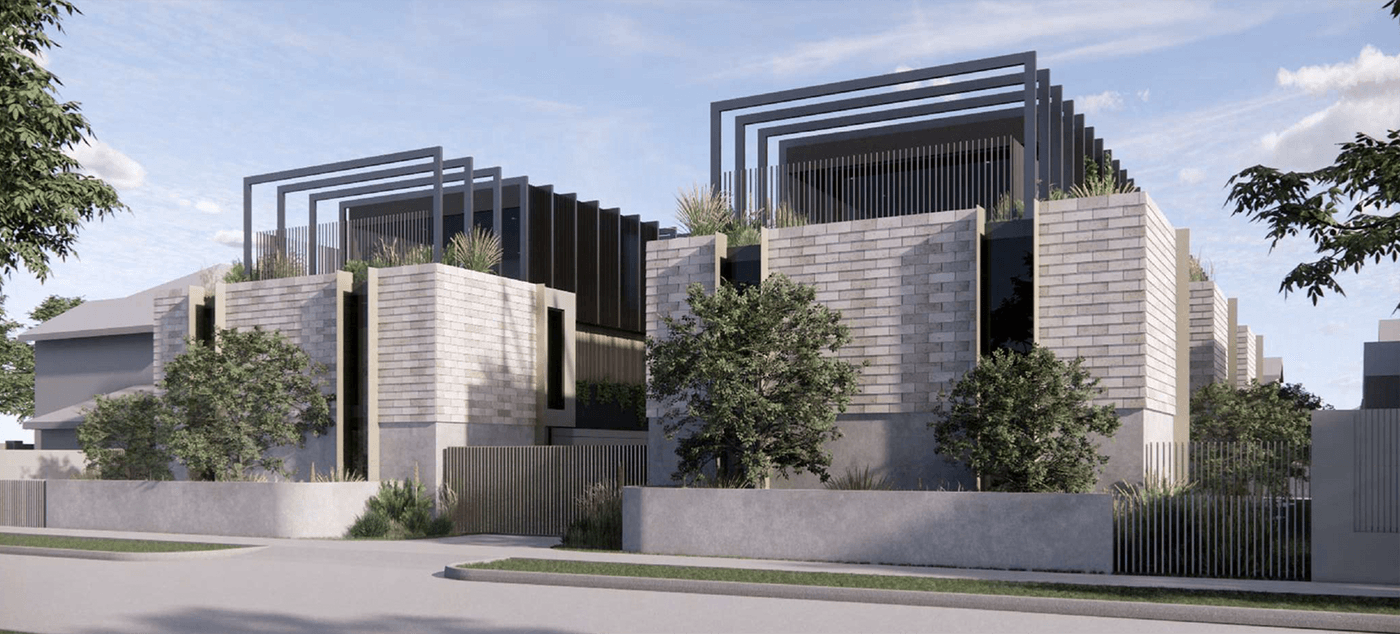 Homage Townhomes - Brighton Render