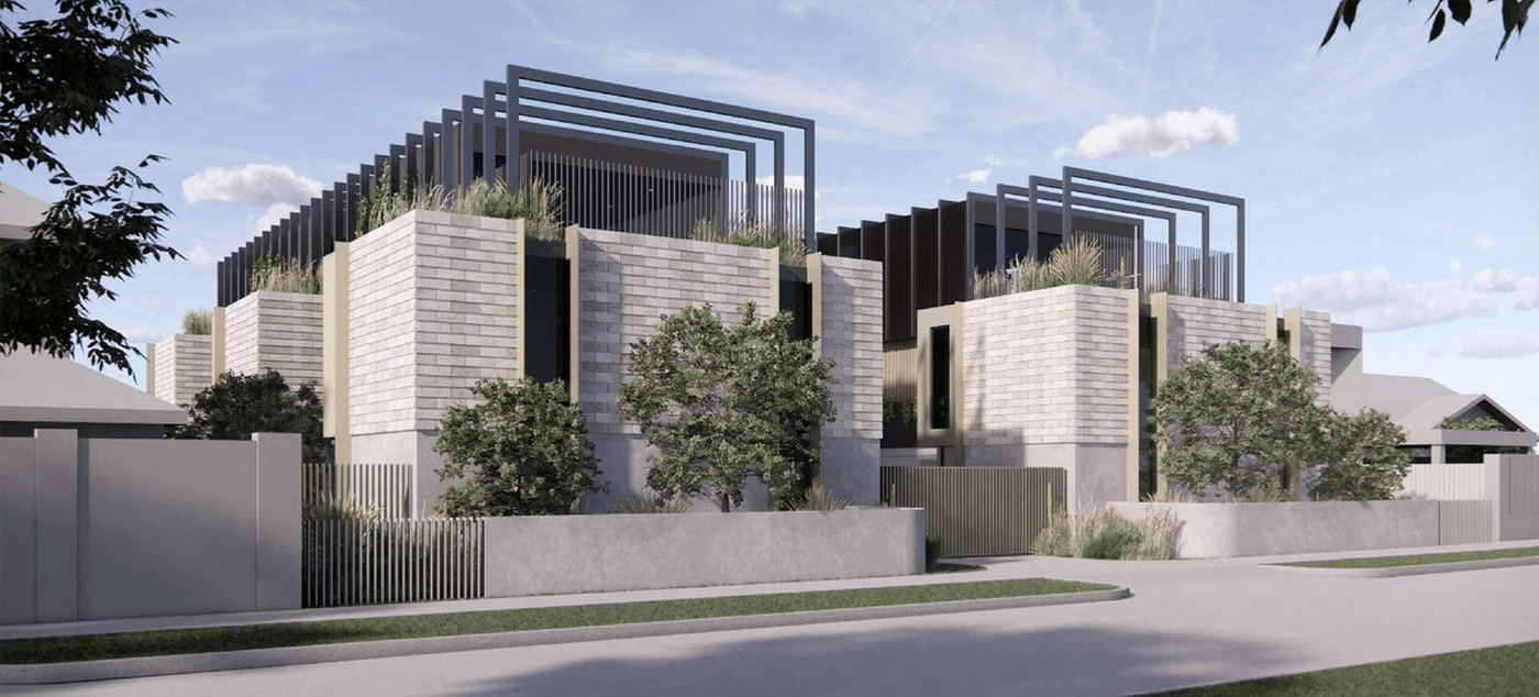 Homage Townhomes - Brighton Render