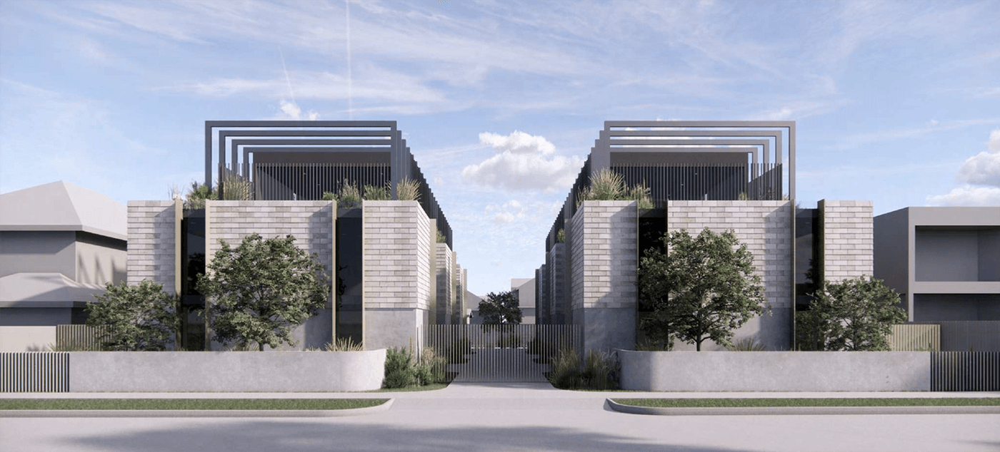 Homage Townhomes - Brighton Render