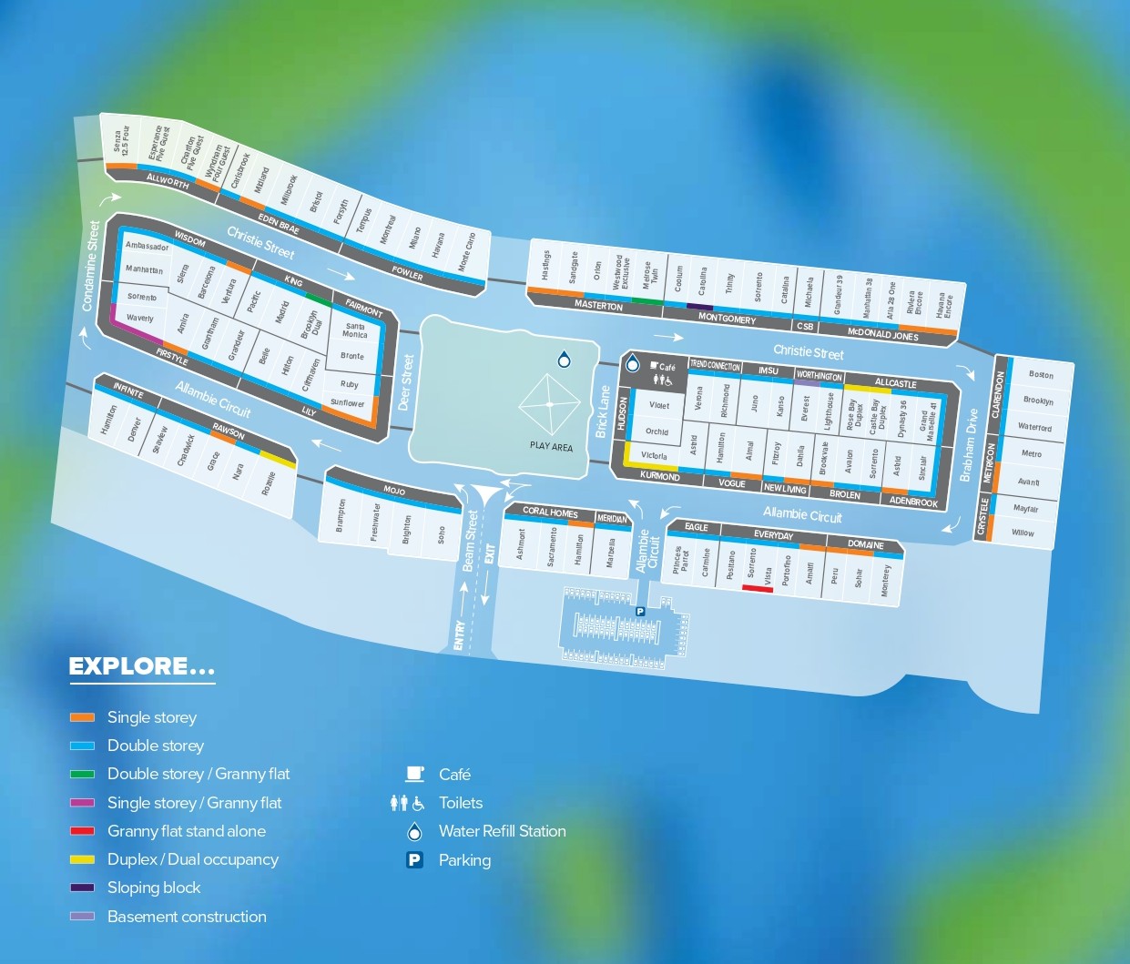 HomeWorld Oran Park - Oran Park Masterplan