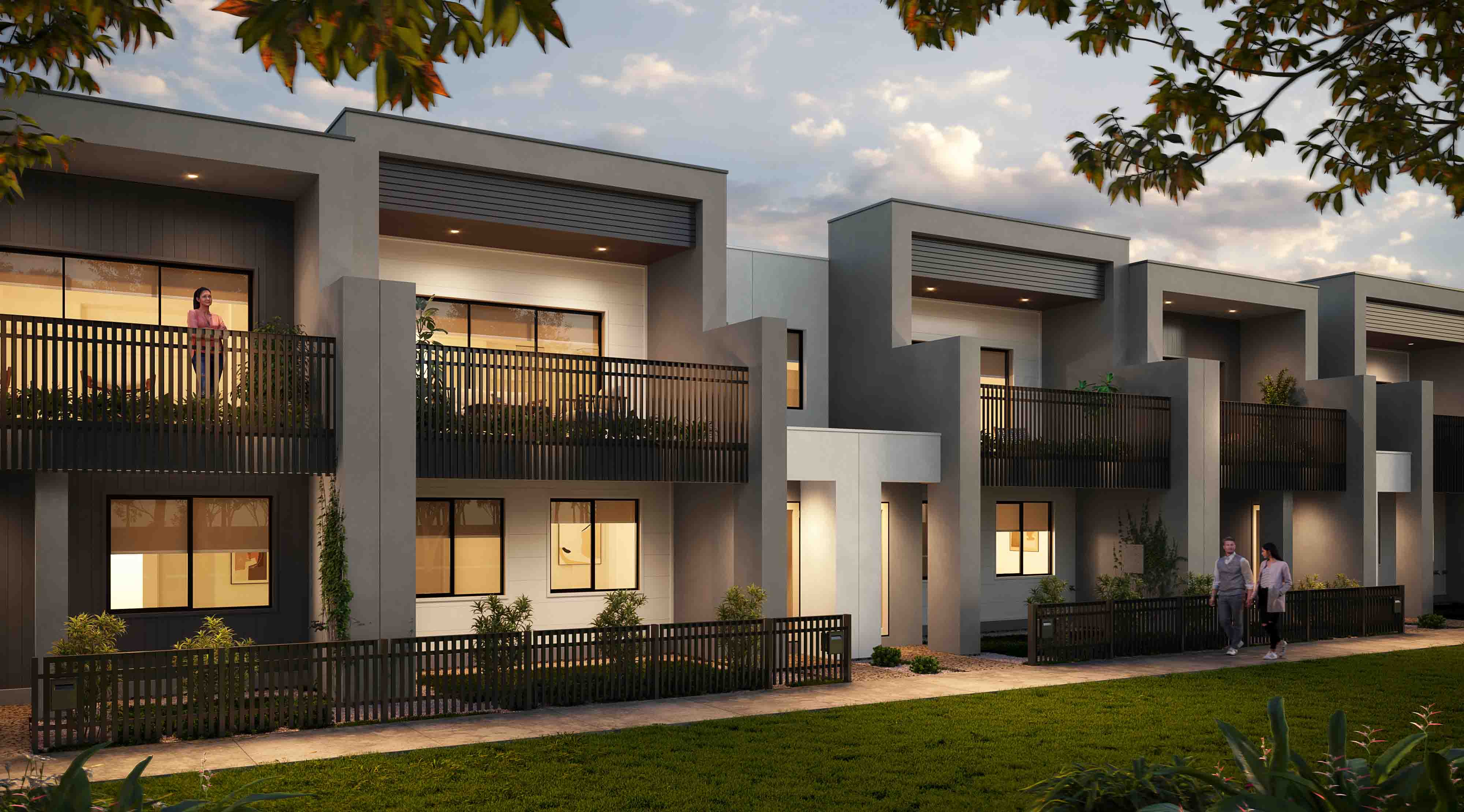 Homebuyers Centre Townhomes at Stockland Cloverton - Kalkallo Render
