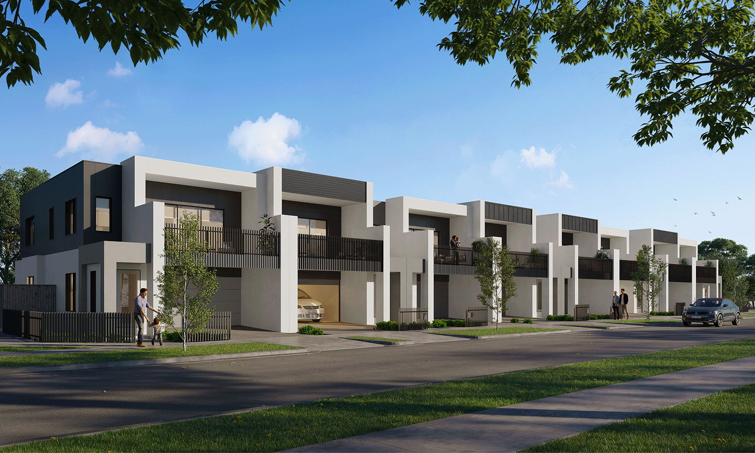 Homebuyers Centre Townhouses at Meridian - 38-42 Titan Drive, Clyde North VIC 3978