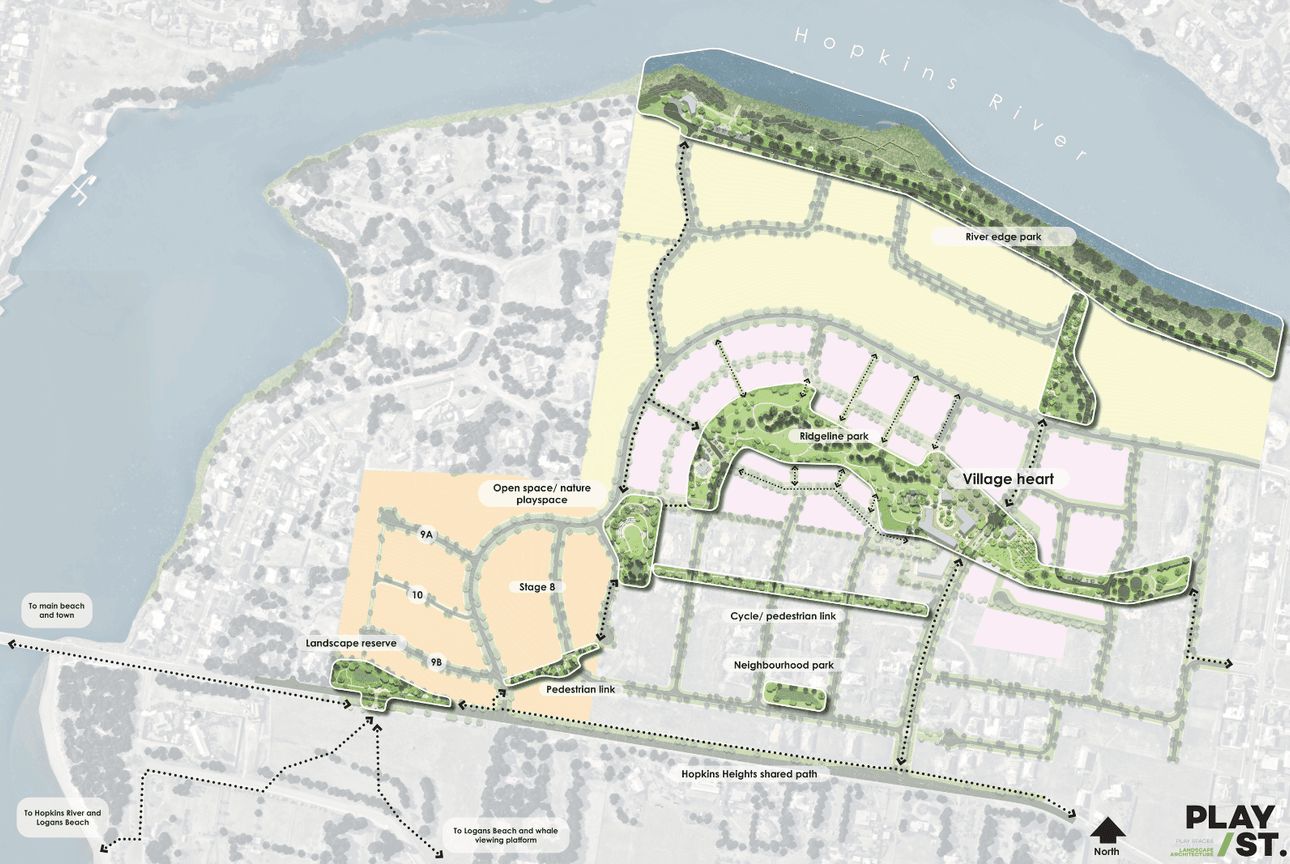 Hopkins Heights Estate - Warrnambool Masterplan