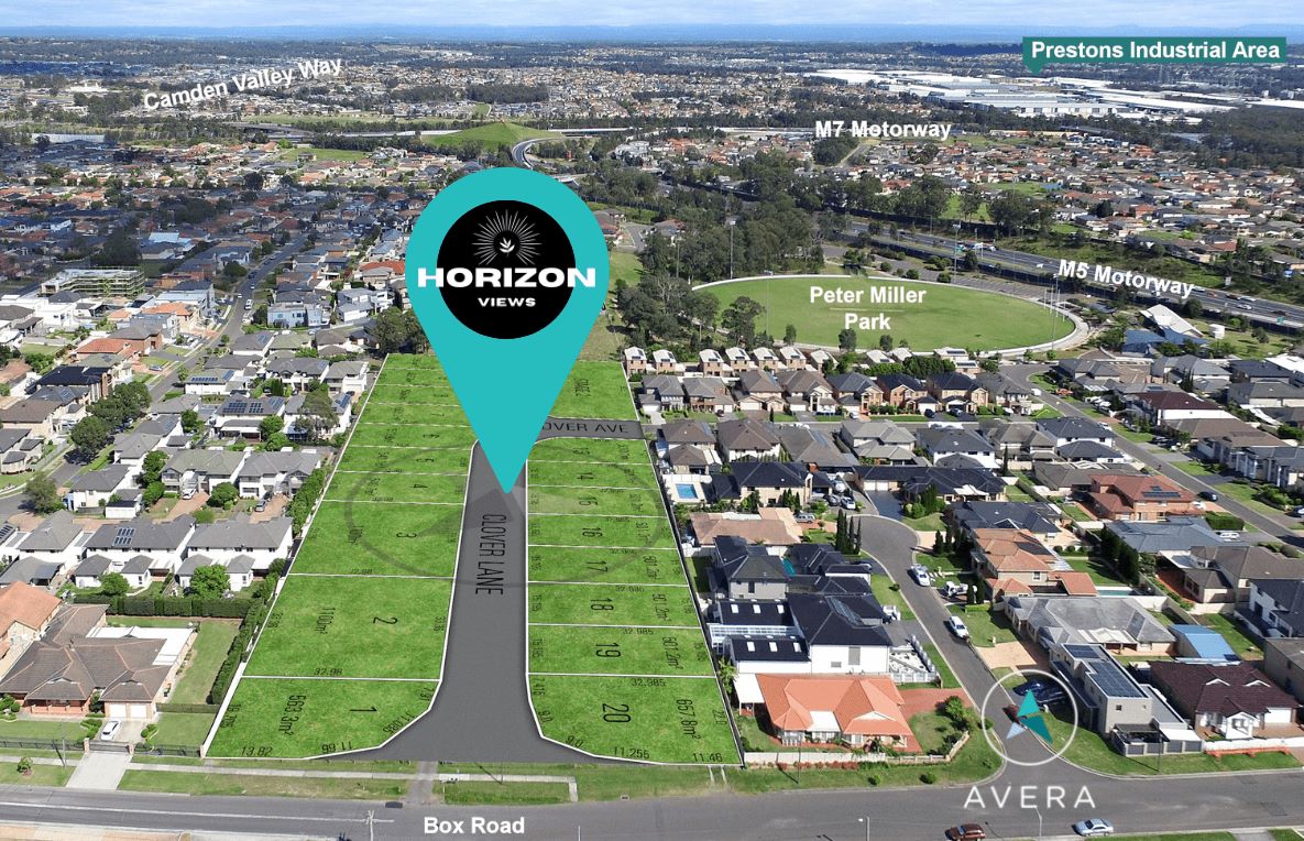 Horizon Views Estate - Casula Aerial