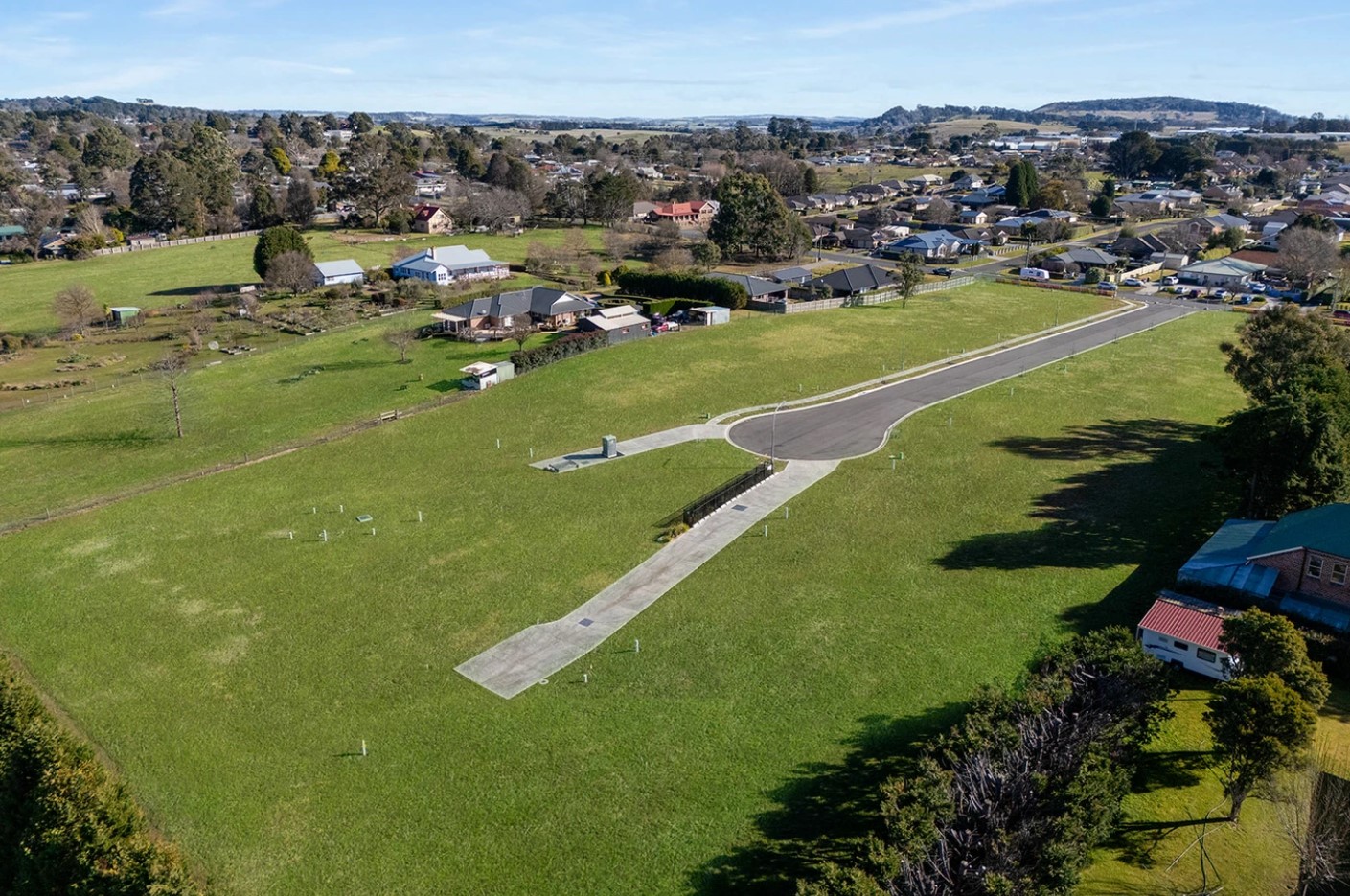 Horseshoe Lane - Moss Vale Aerial
