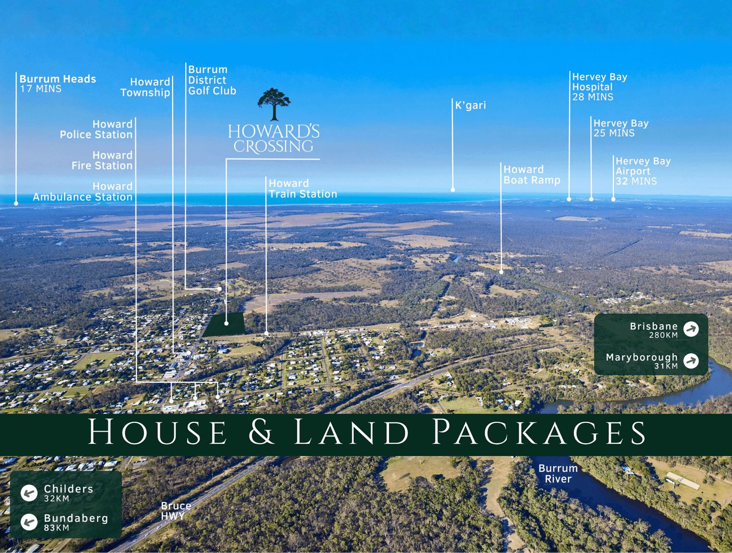 Howard-s Crossing Estate - Howard Aerial