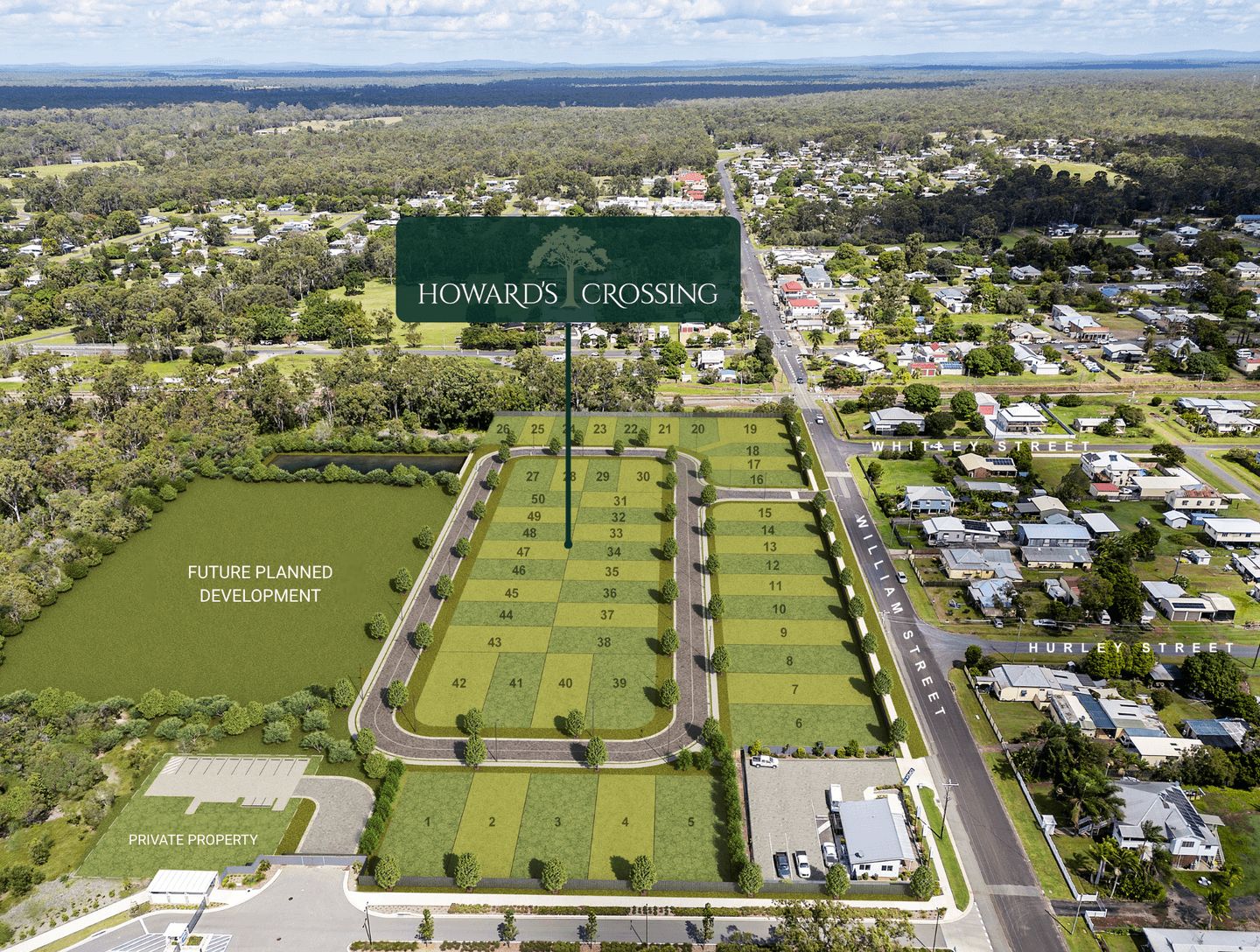 Howard-s Crossing Estate - Howard Aerial