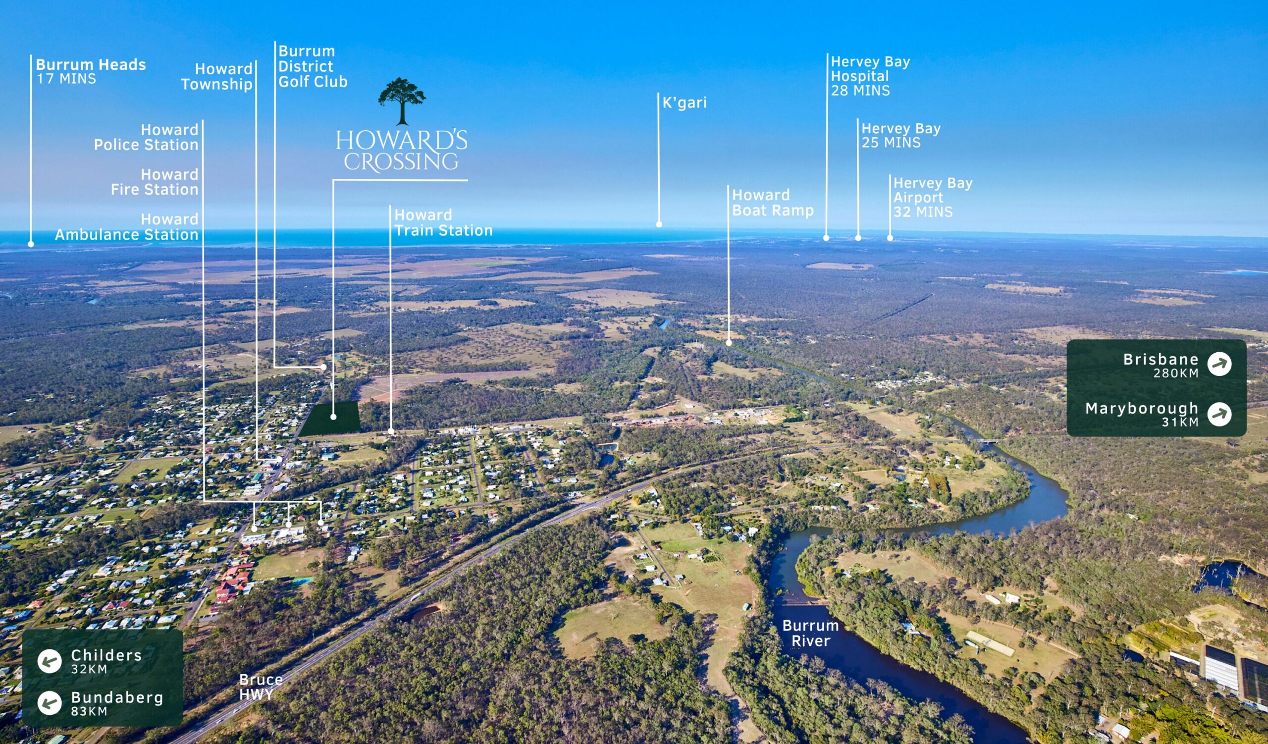 Howard-s Crossing Estate - Howard Aerial