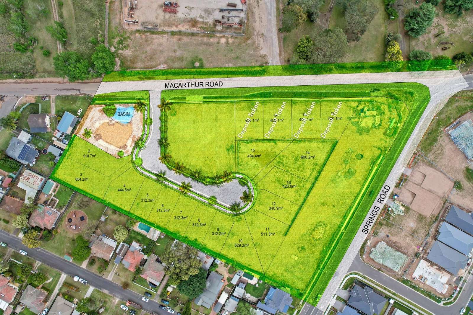 Hoxton Place - Spring Farm Master Plan