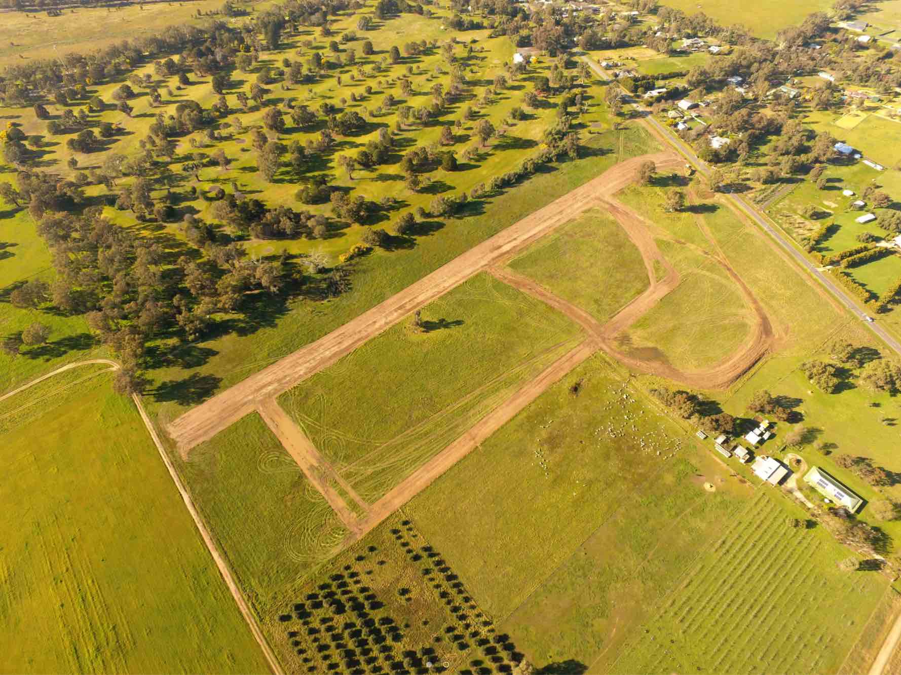 Hughes Creek Estate - Avenel Aerial