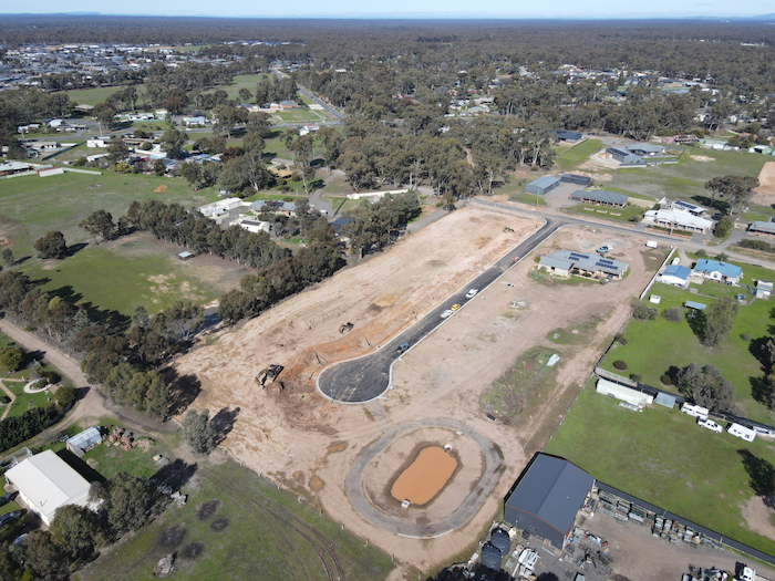 Huntly Rise Estate - Huntly Aerial
