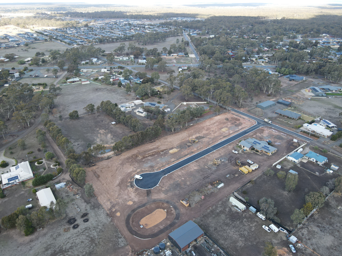 Huntly Rise Estate - Huntly Aerial