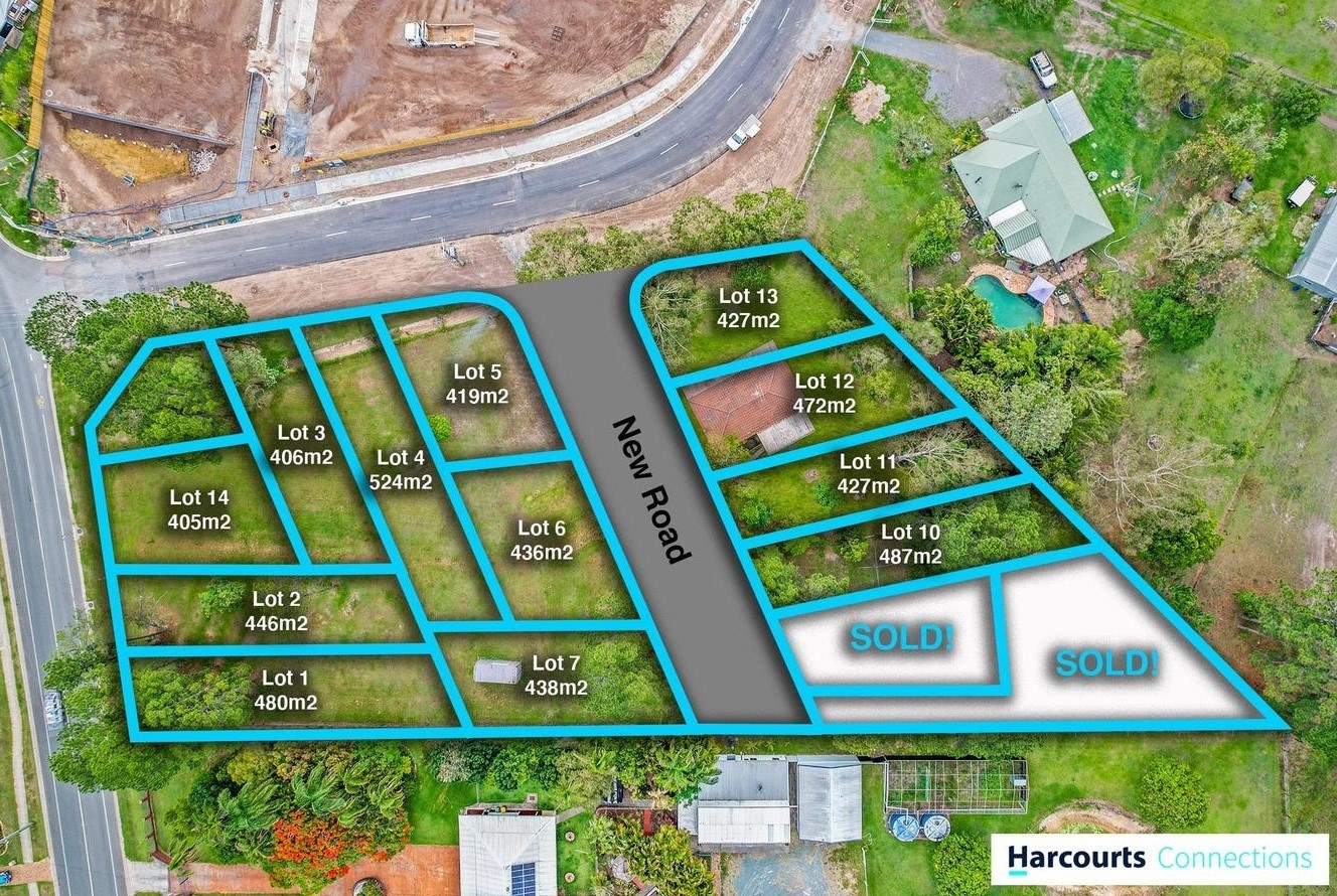 Ibis Court Estate - Caboolture Aerial