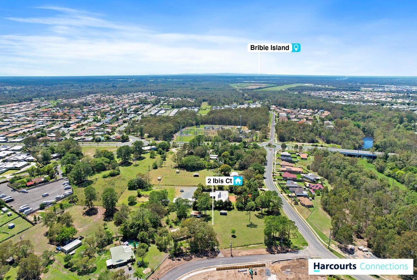 Ibis Court Estate - Caboolture Aerial