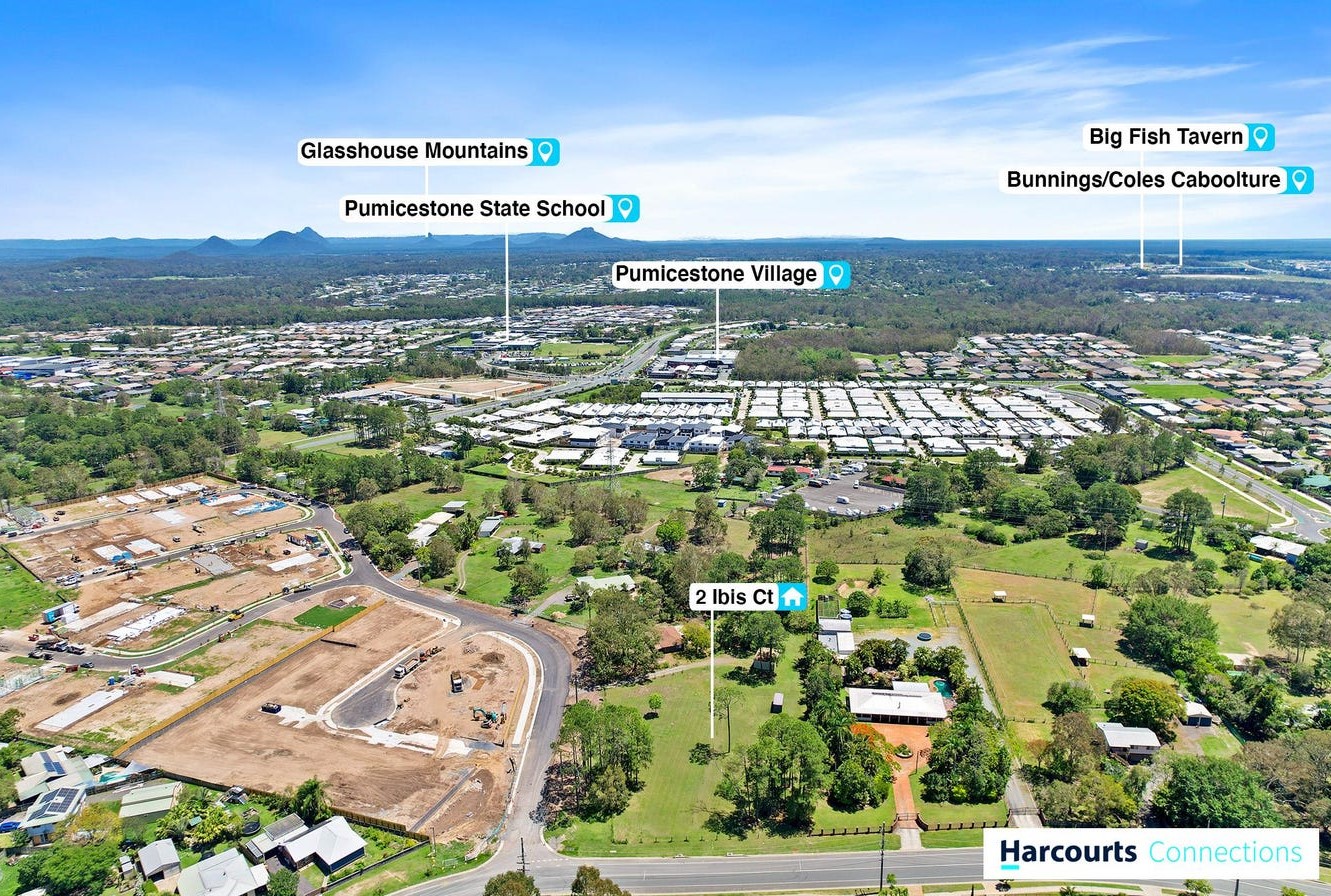 Ibis Court Estate - Caboolture Aerial