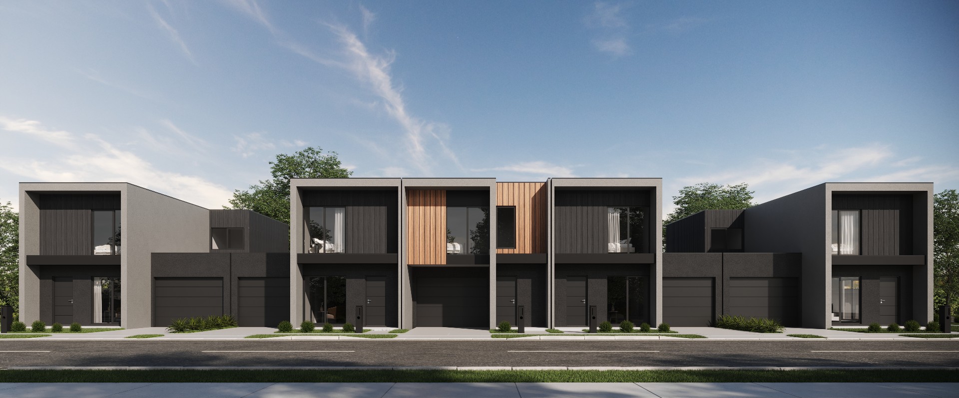 Icona Crescent Townhomes at Kinbrook - Donnybrook External