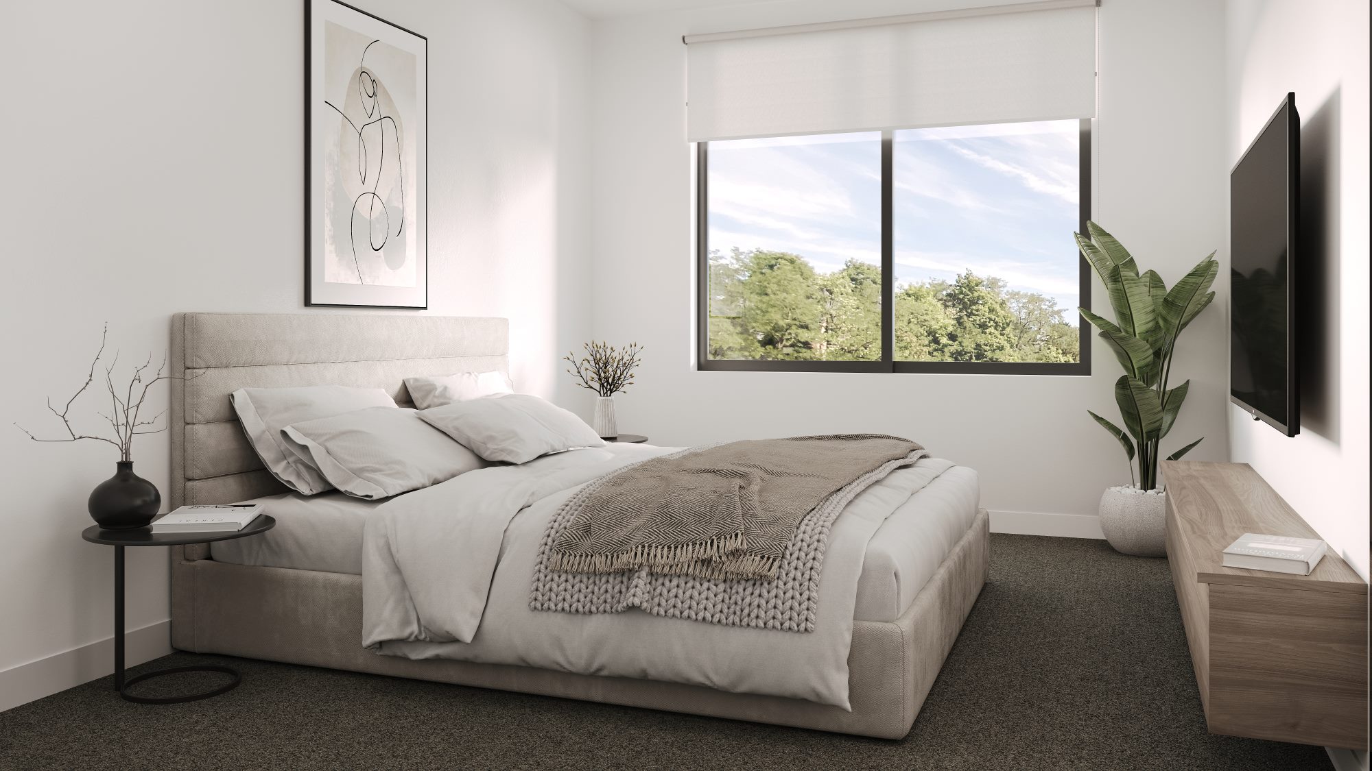 Icona Place Townhomes at Westwood Place - Fraser Rise Bedroom