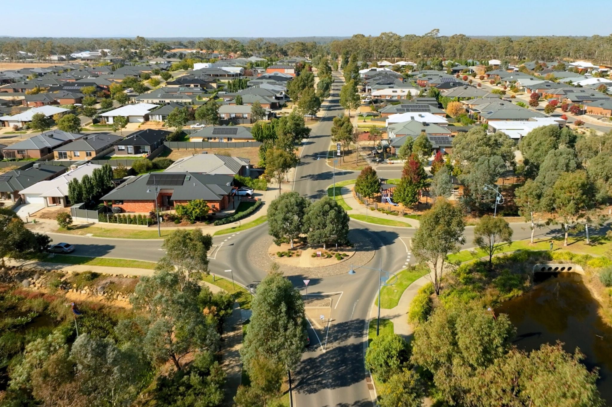 Imagine Estate - Strathfieldsay Aerial